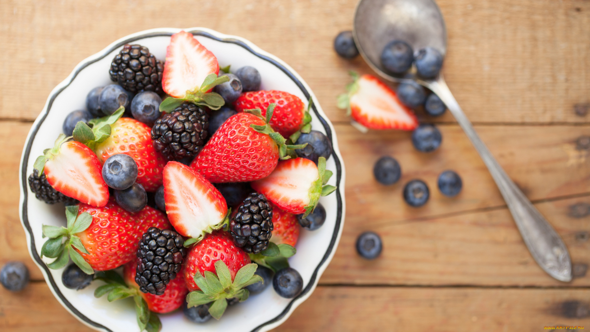 еда, фрукты, , ягоды, ягоды, клубника, ежевика, голубика