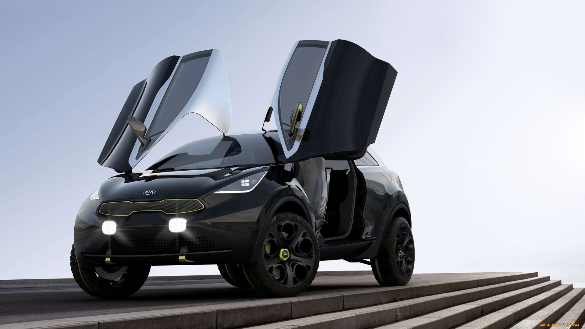 kia, niro, concept, 2013, автомобили, 3д, concept, kia, 2013, crossover, niro