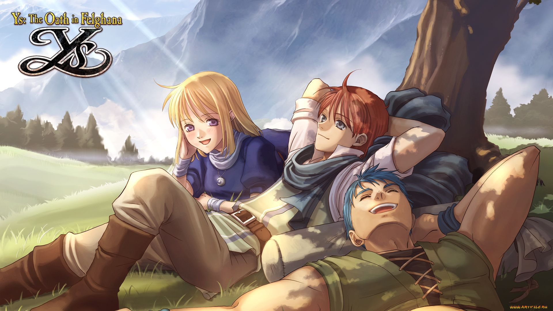 ys, , the, oath, in, felghana, видео, игры, персонажи