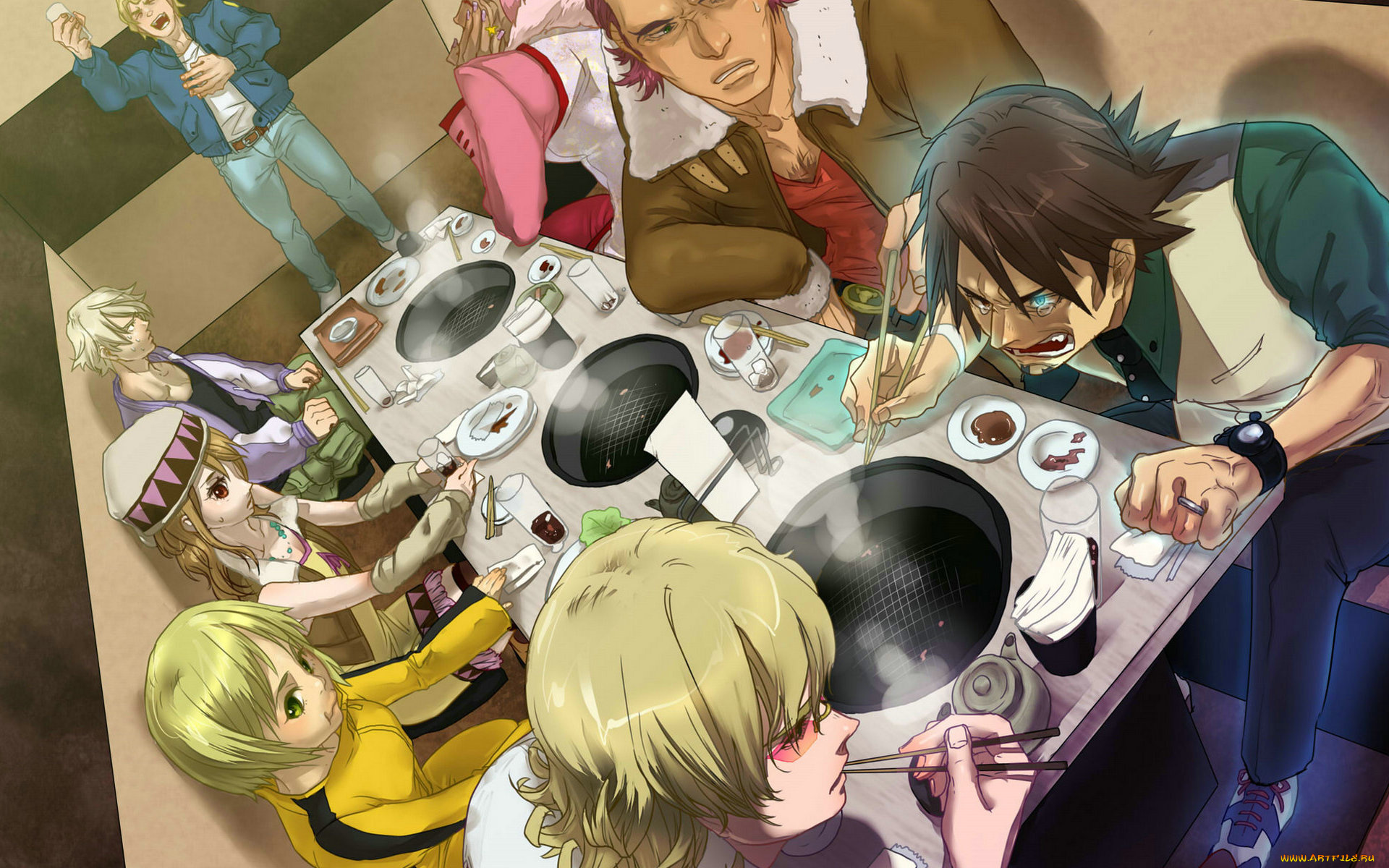 аниме, tiger, and, bunny, герои