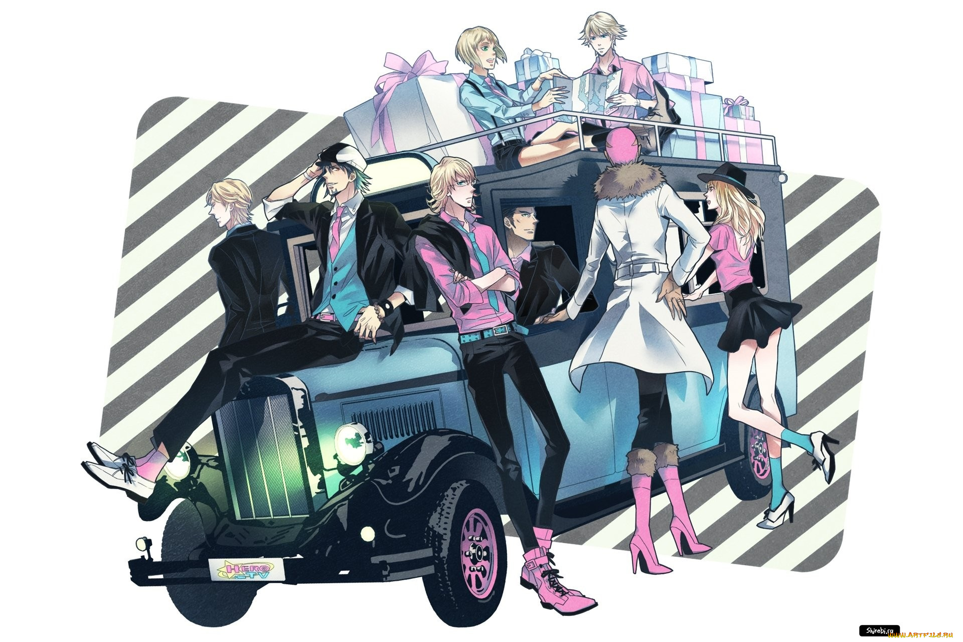 аниме, tiger, and, bunny, tiger, and, bunny, арт