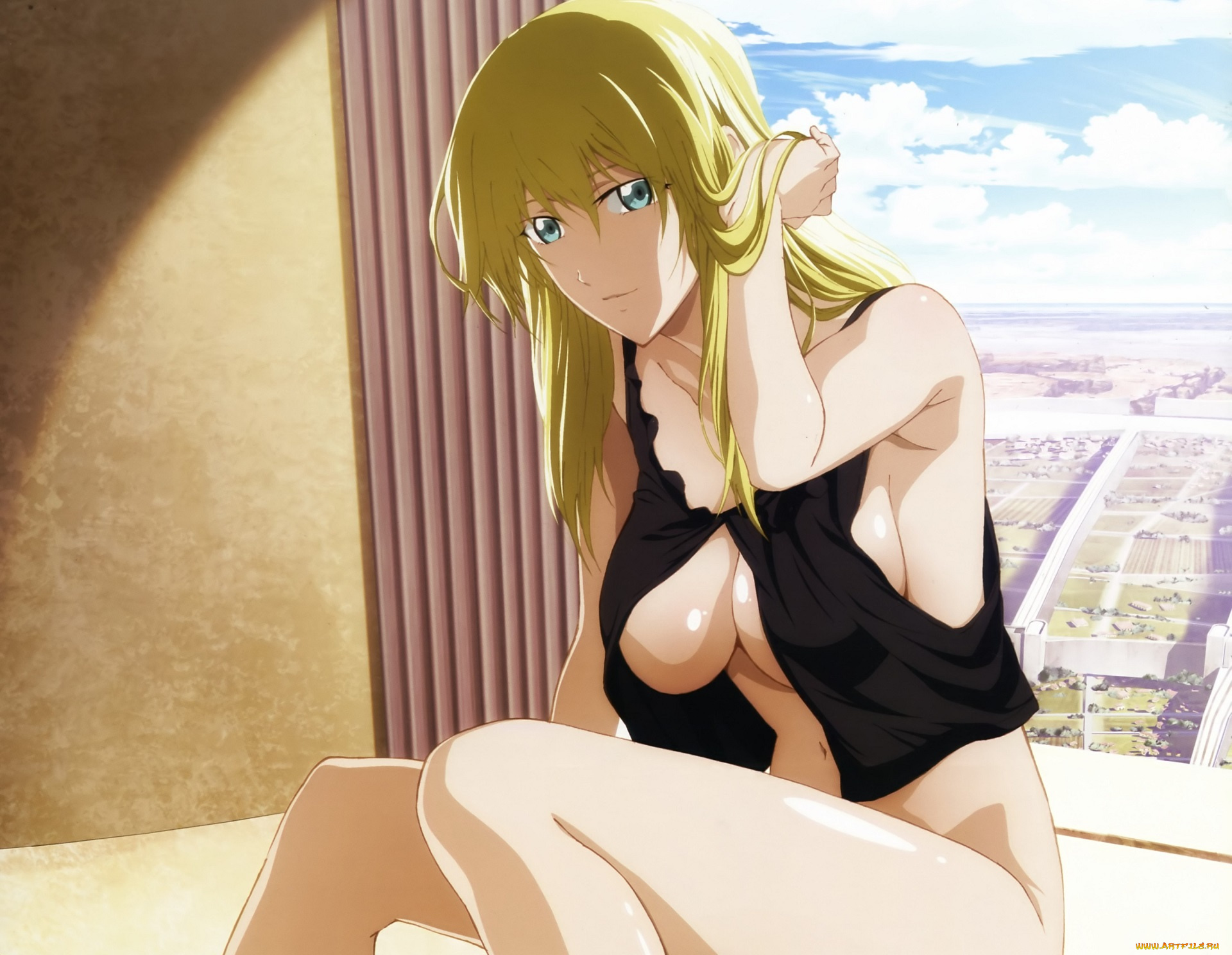 аниме, broken, blade, девушка