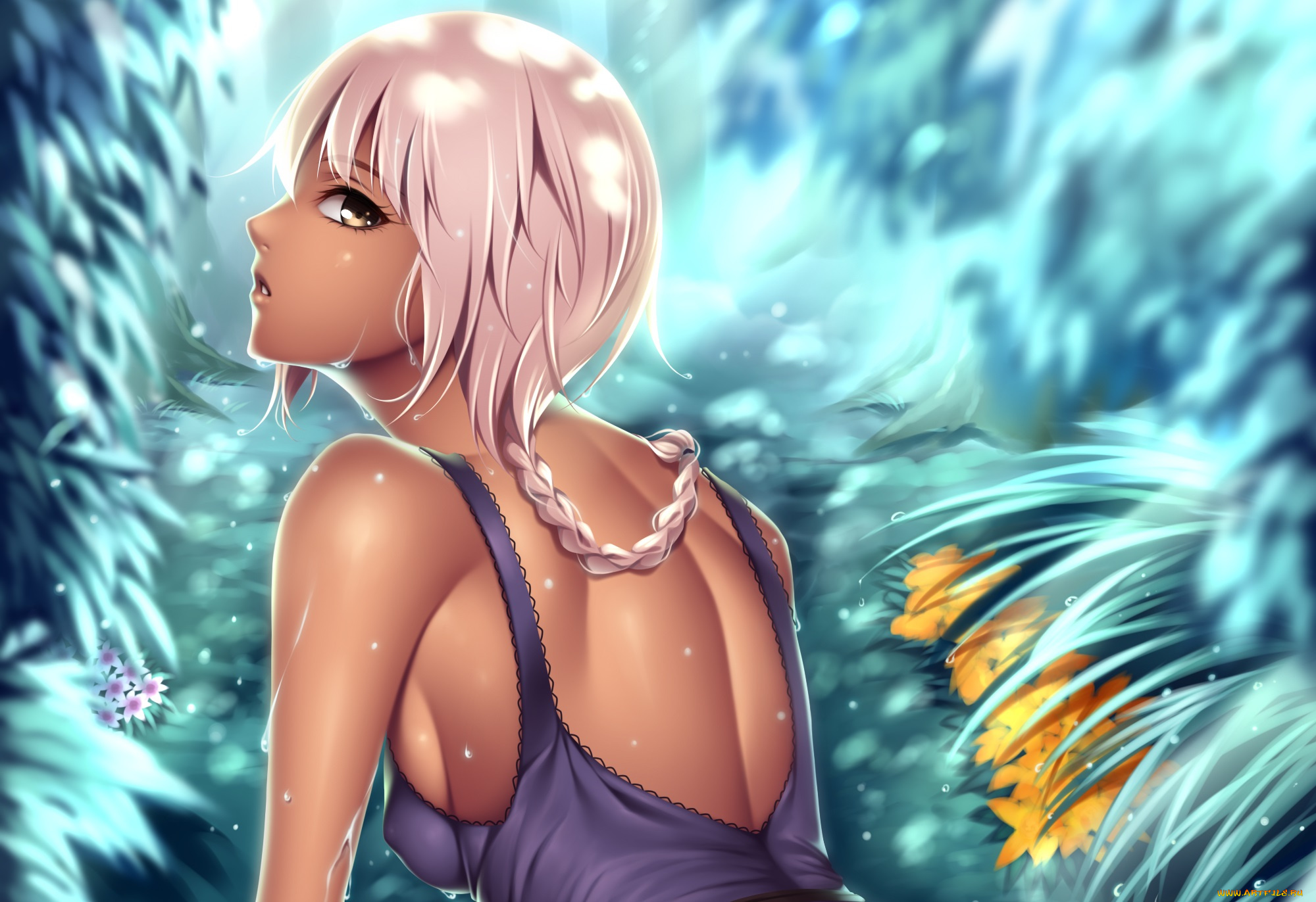 аниме, god, eater, девушка