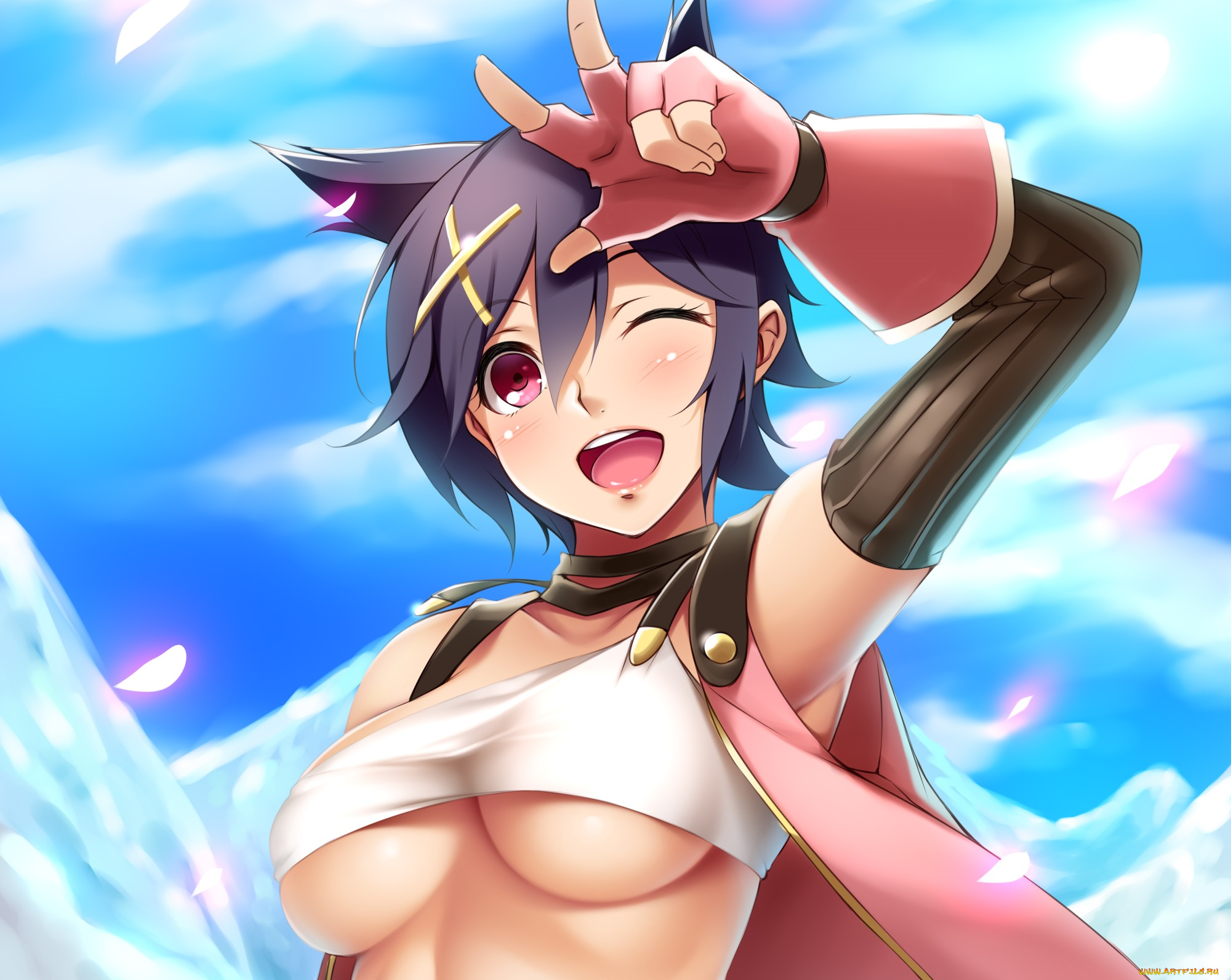 аниме, god, eater, девушка