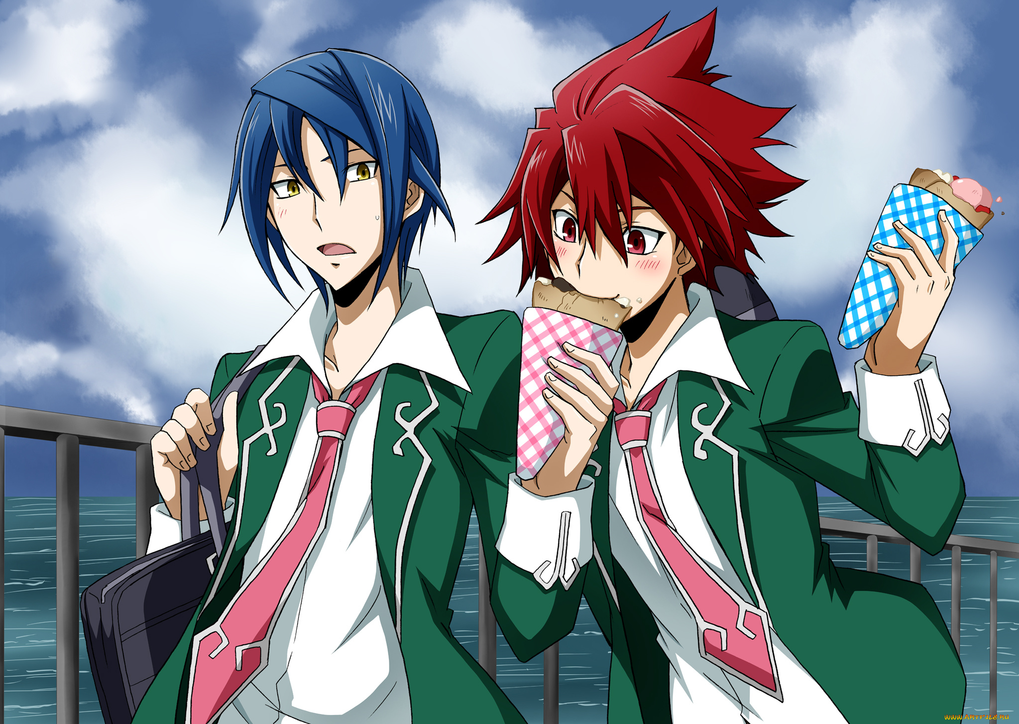 аниме, star, driver, парни