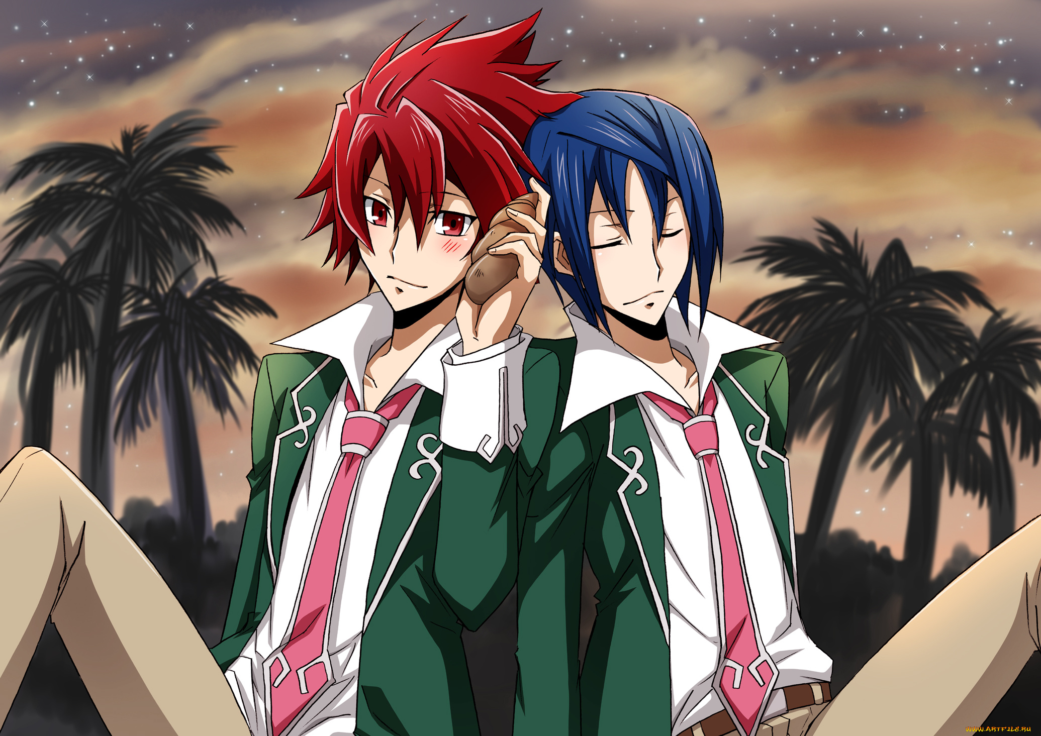 аниме, star, driver, парни