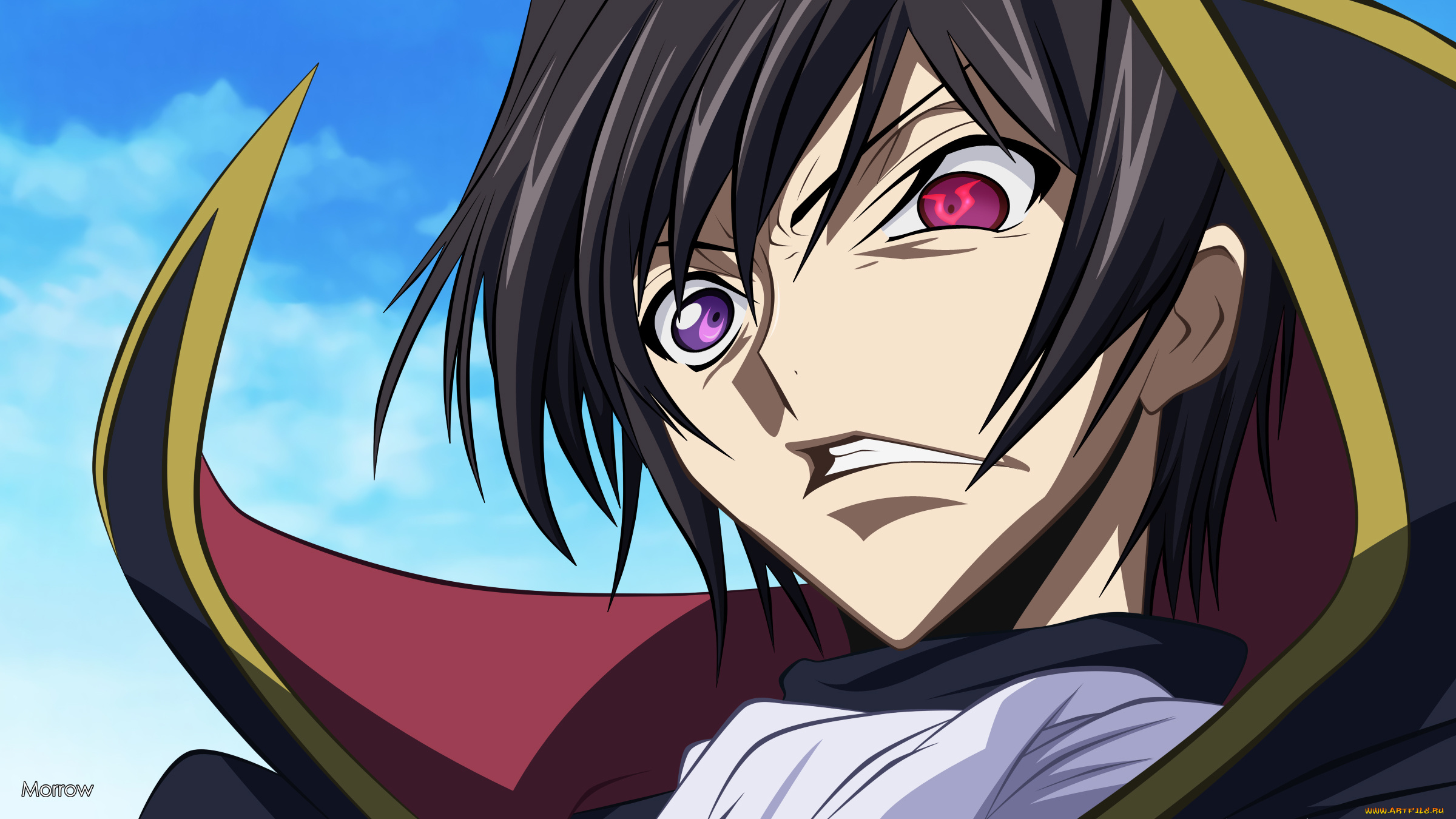 аниме, code, geass, парень