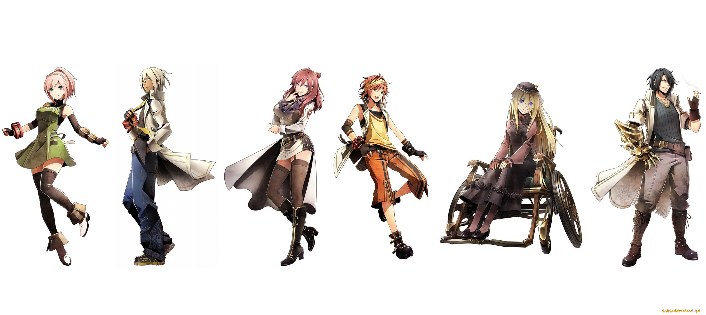 аниме, god, eater, персонажи