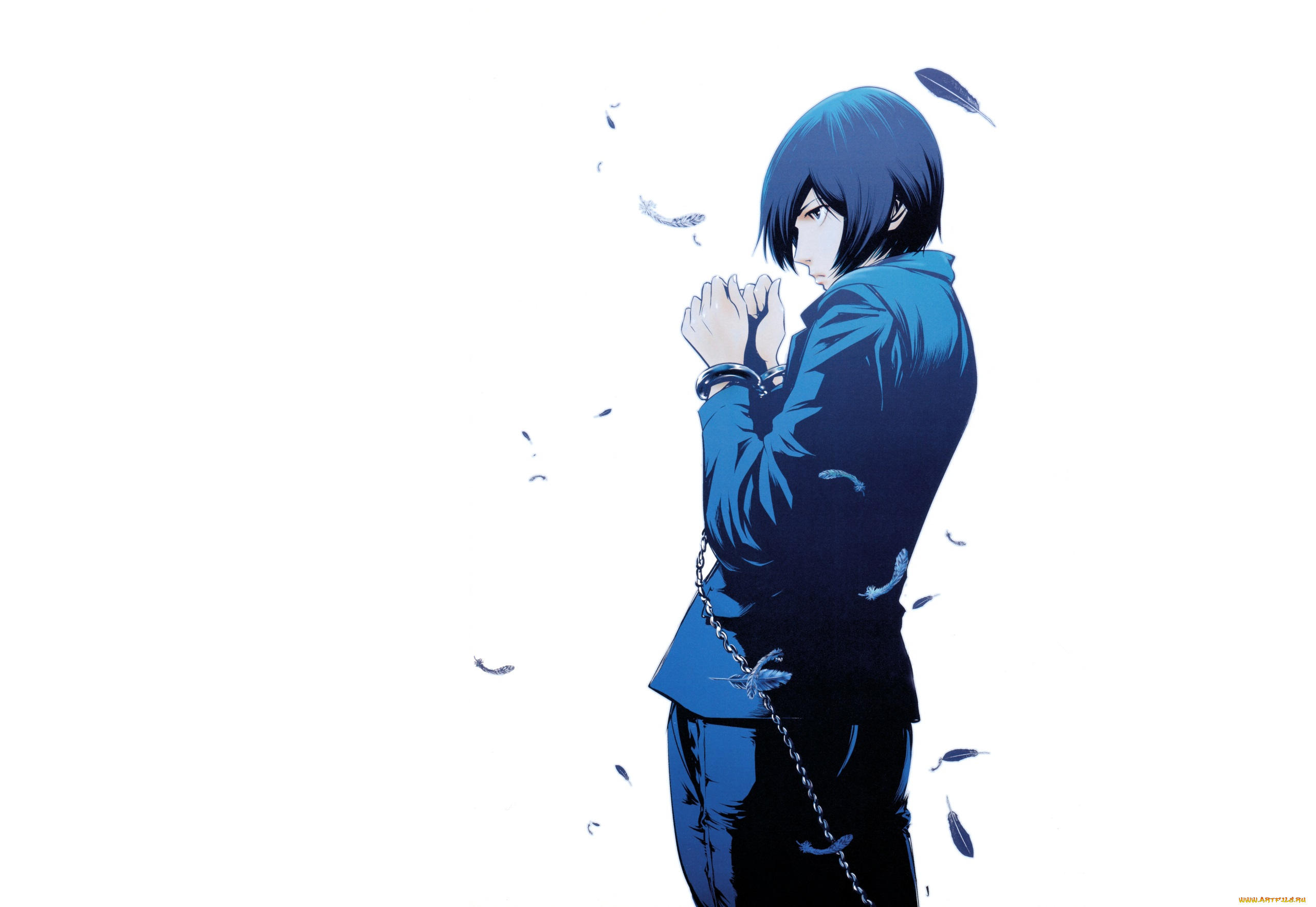 аниме, prison, school, prison, school