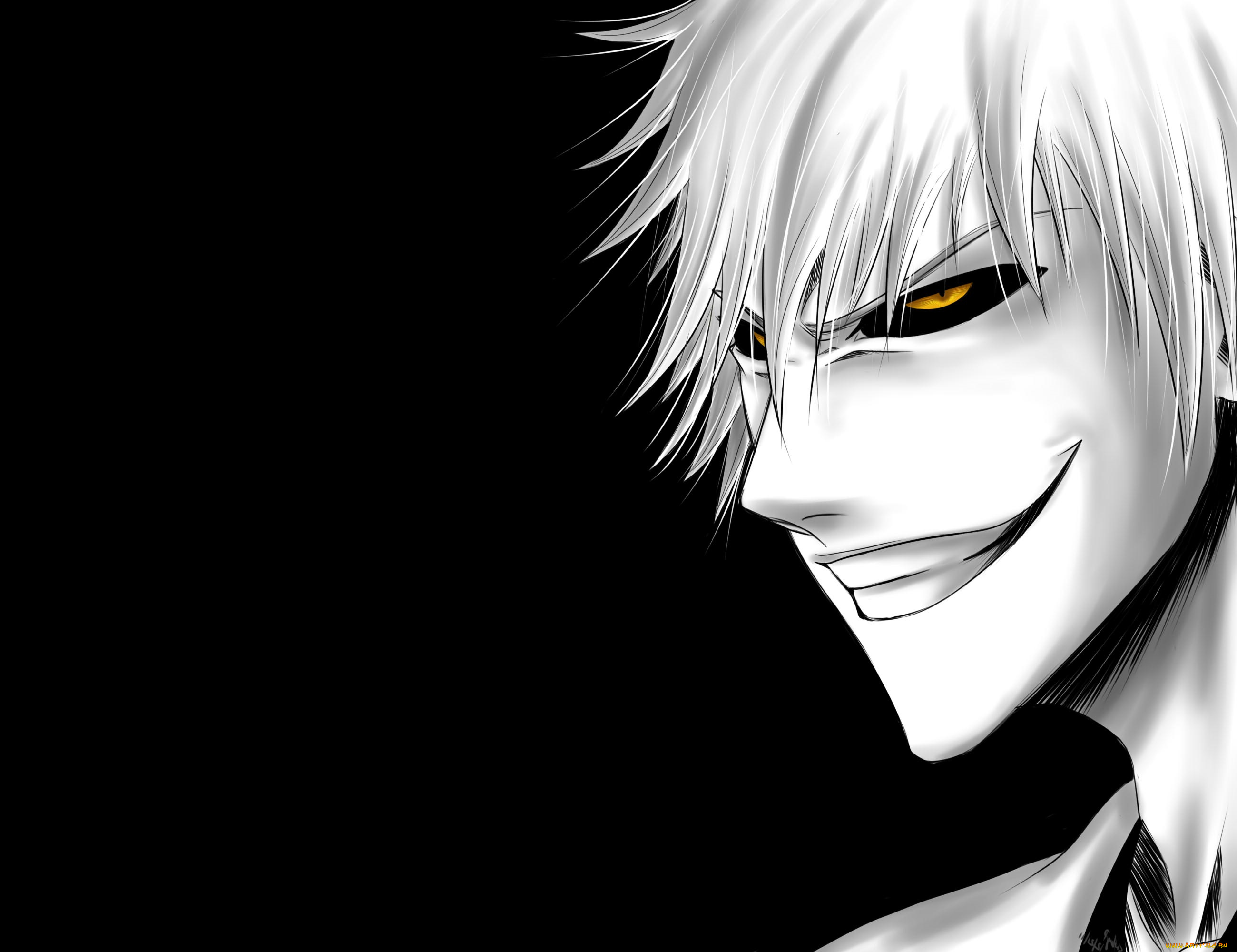 аниме, bleach, хичиго