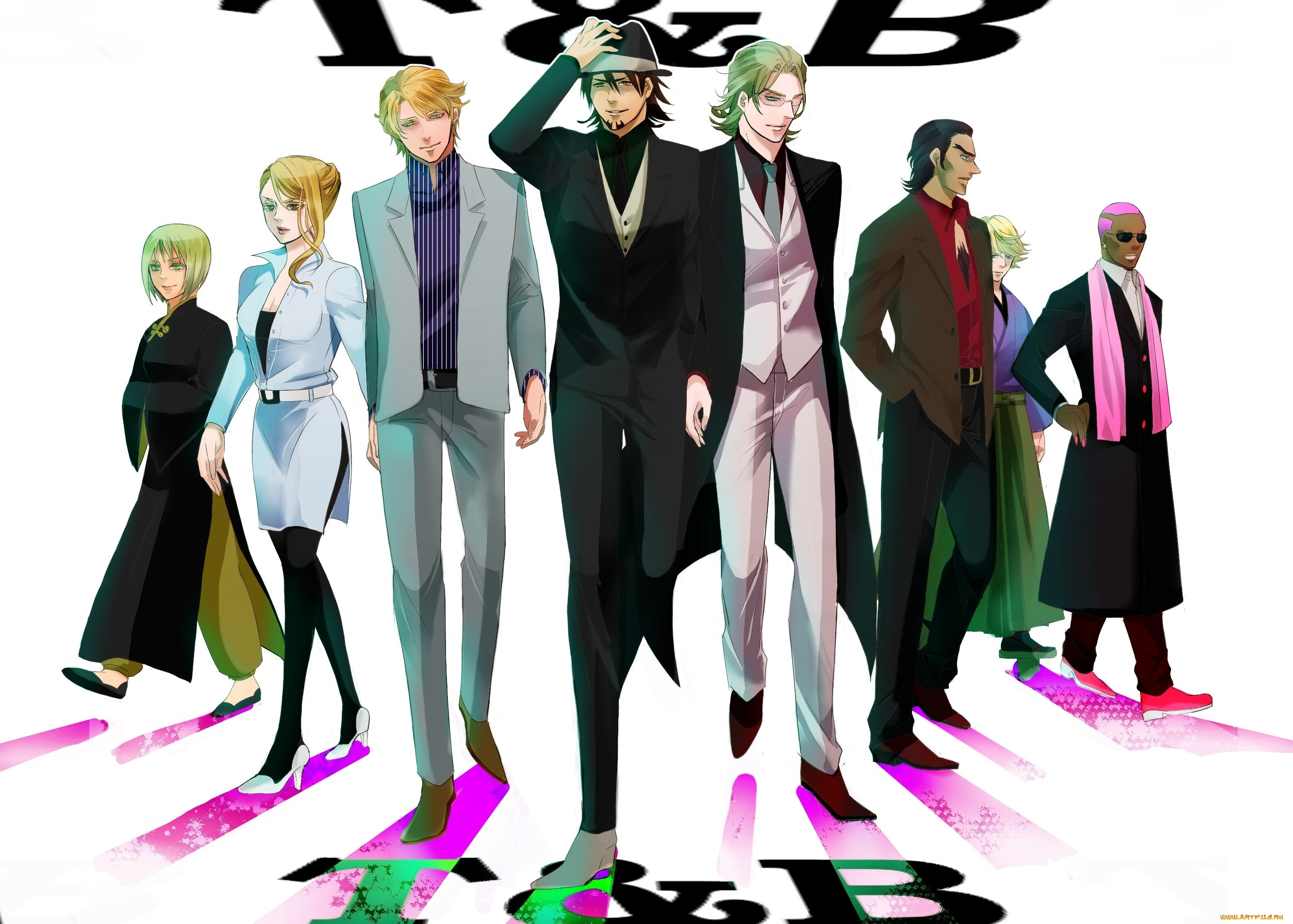 аниме, tiger, and, bunny, герои