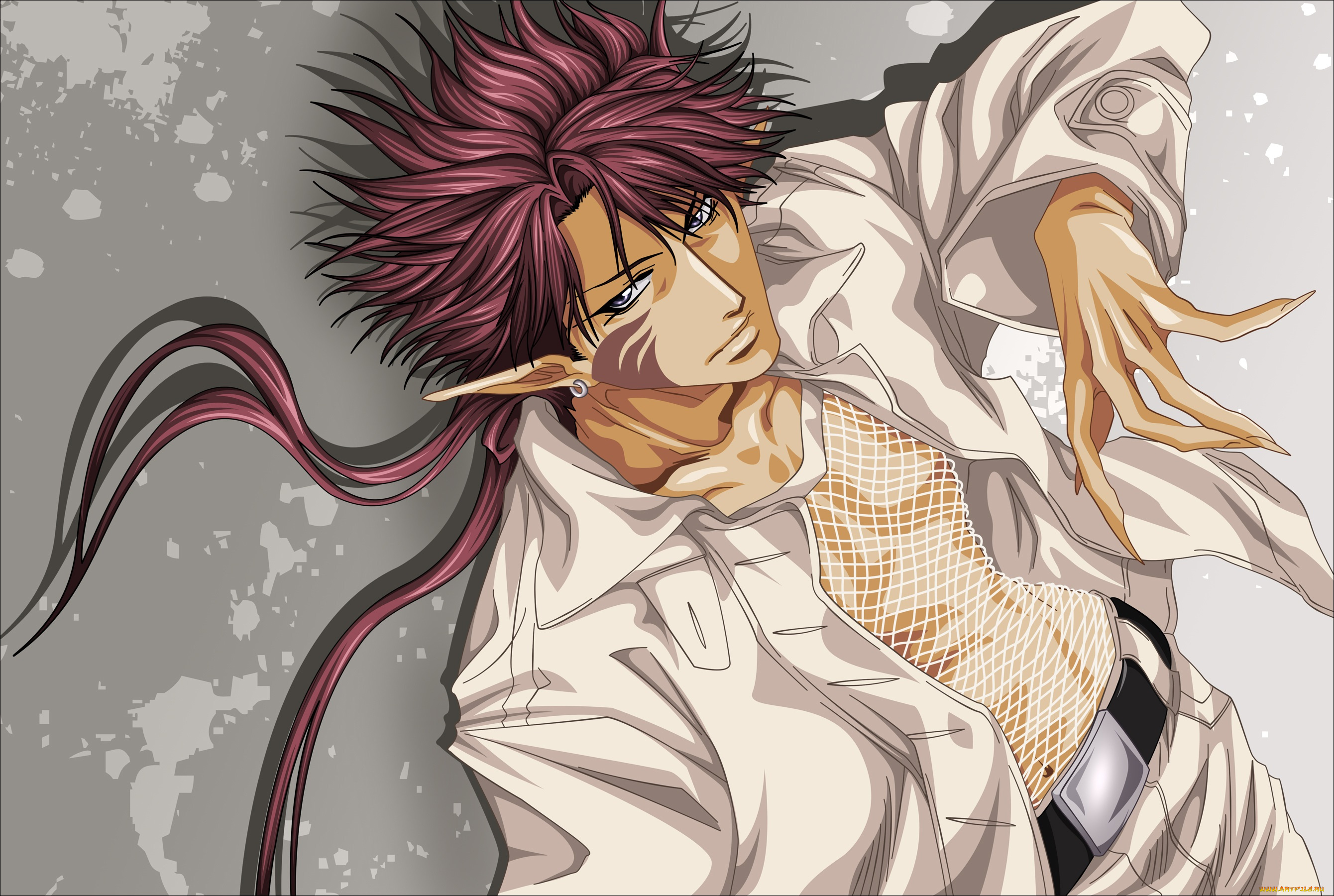 аниме, gensou, maden, saiyuuki, парень