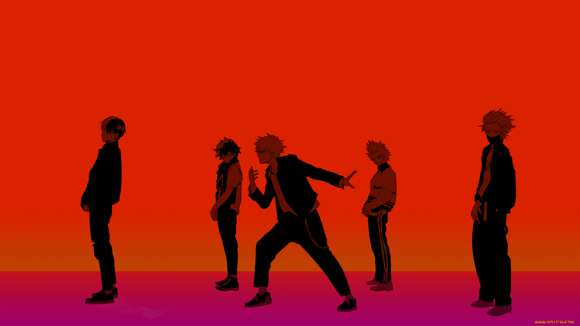 аниме, boku, no, hero, academia, моя, геройская, академия