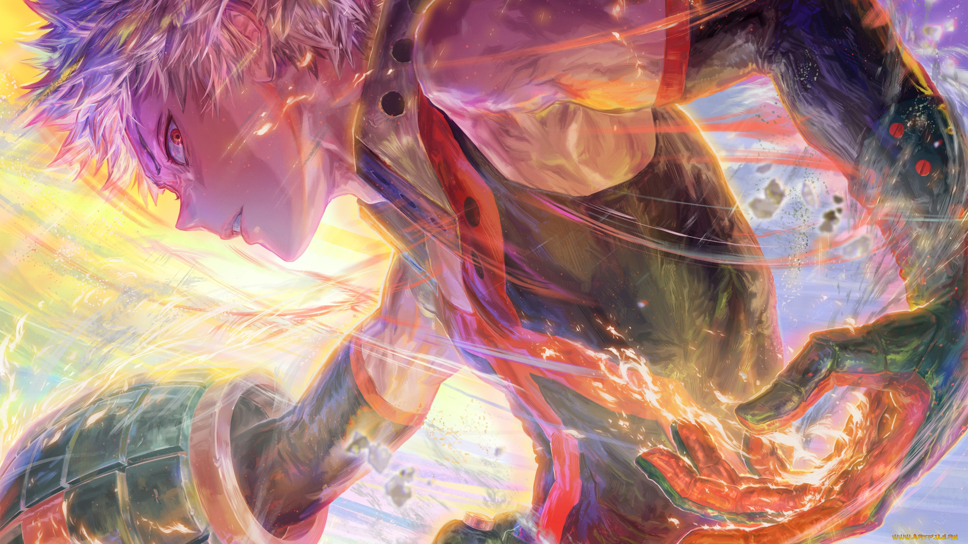 аниме, boku, no, hero, academia, моя, геройская, академия