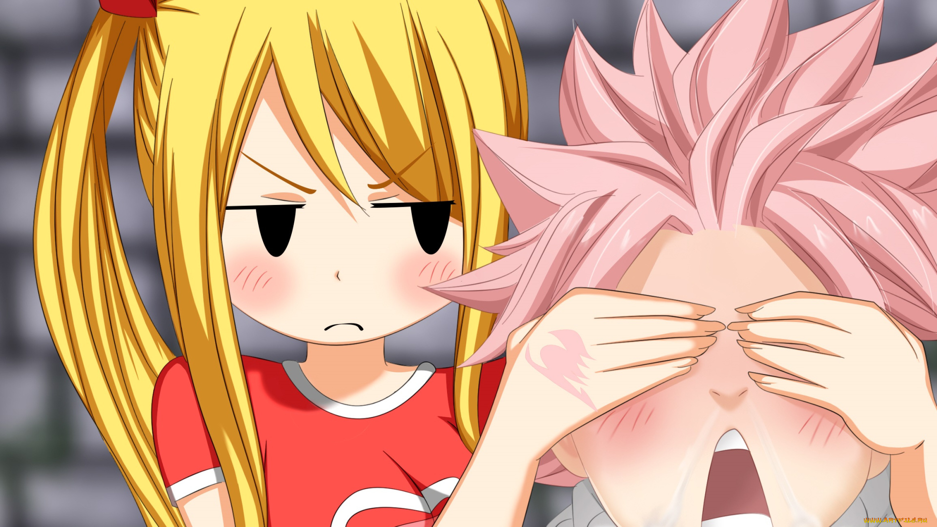 аниме, fairy, tail, хвост, феи