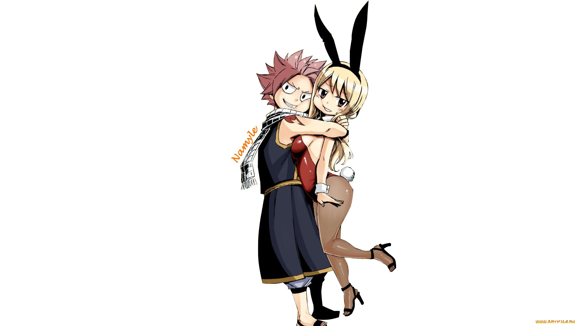 аниме, fairy, tail, хвост, феи