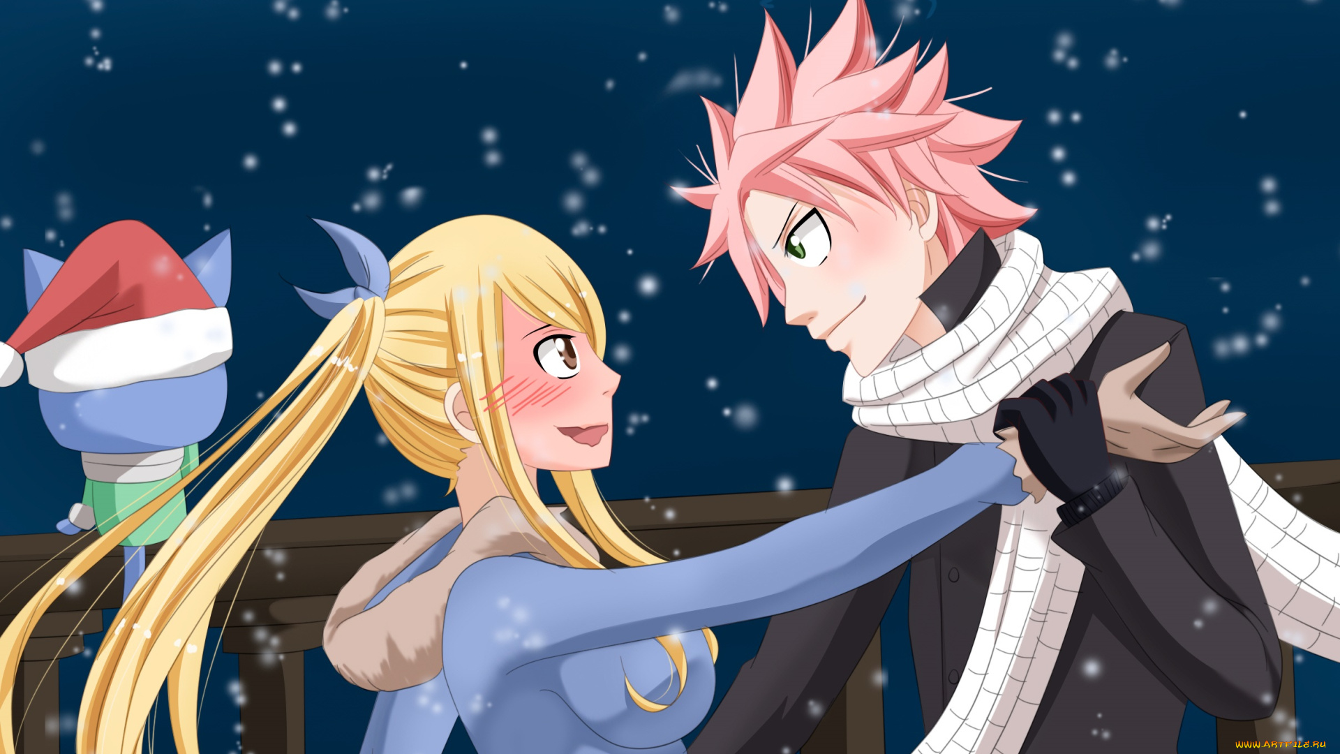 аниме, fairy, tail, хвост, феи