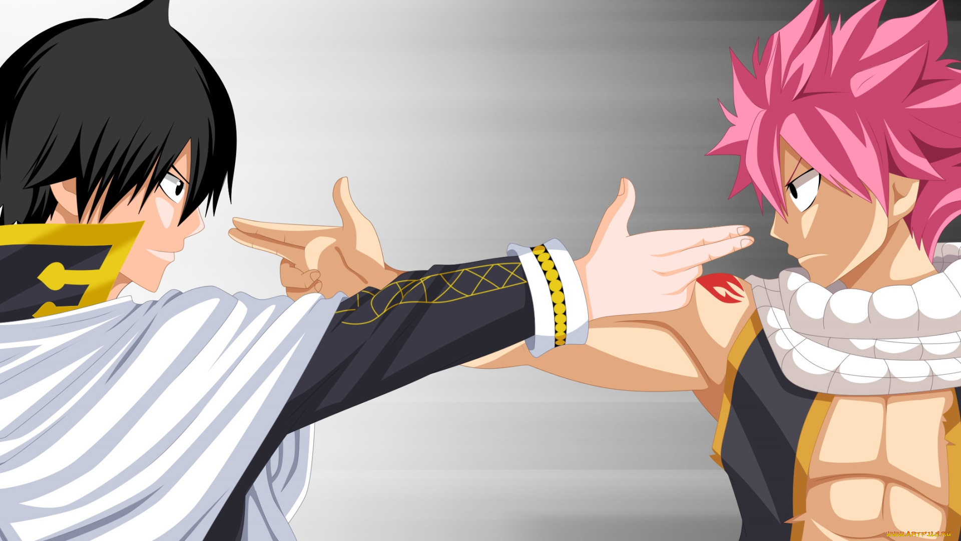 аниме, fairy, tail, хвост, феи