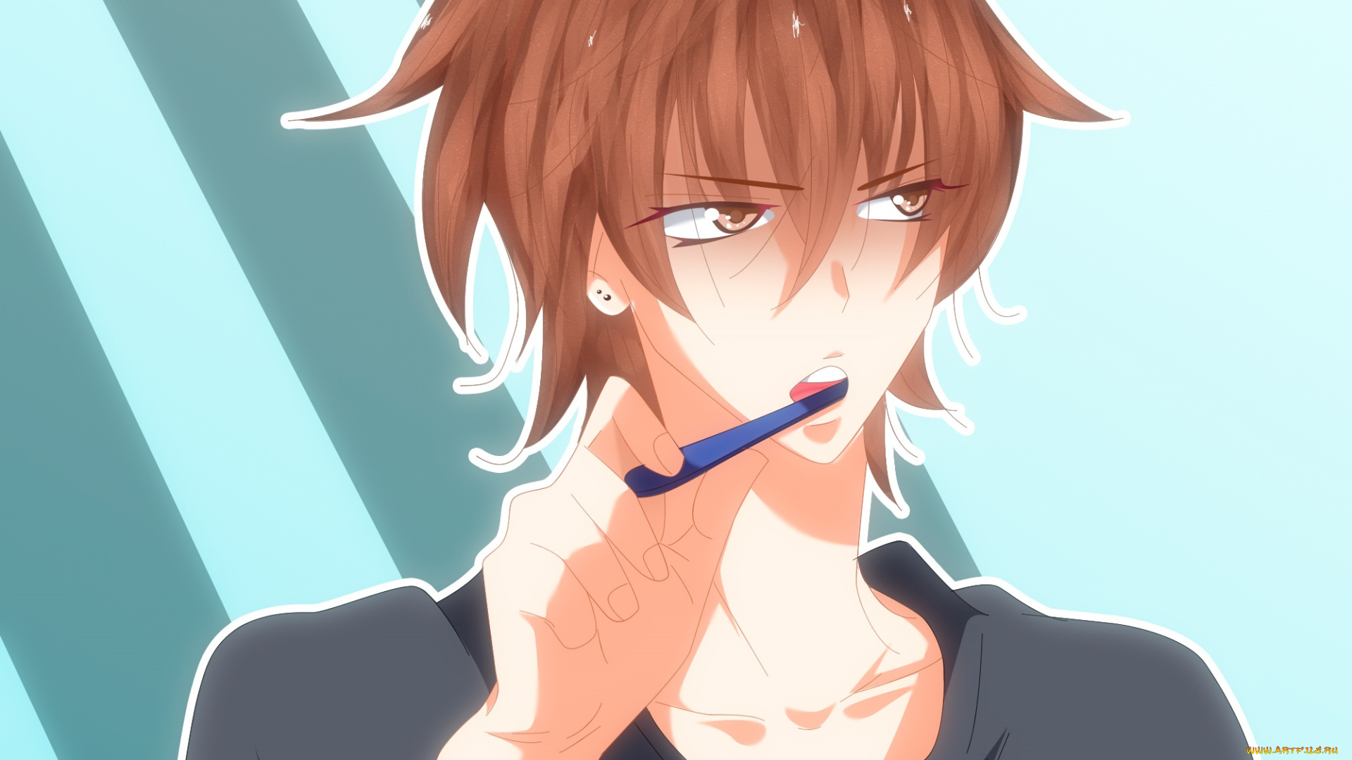 аниме, namaikizakari, парень