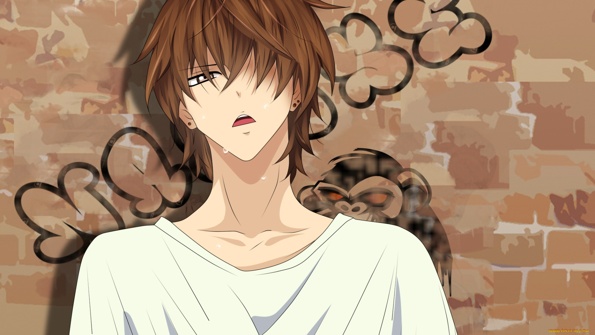 аниме, namaikizakari, парень