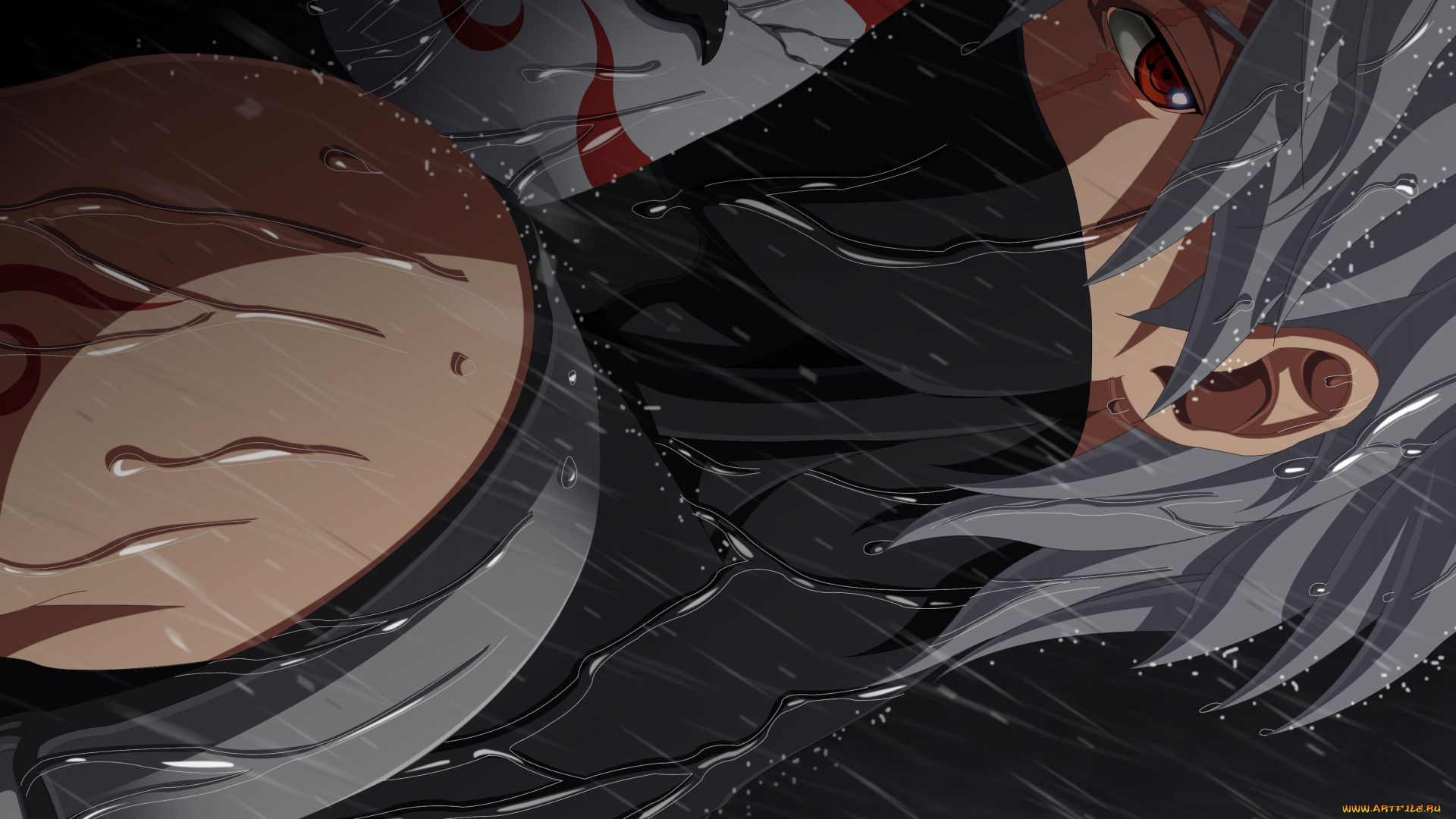 аниме, naruto, хатаке, какаши