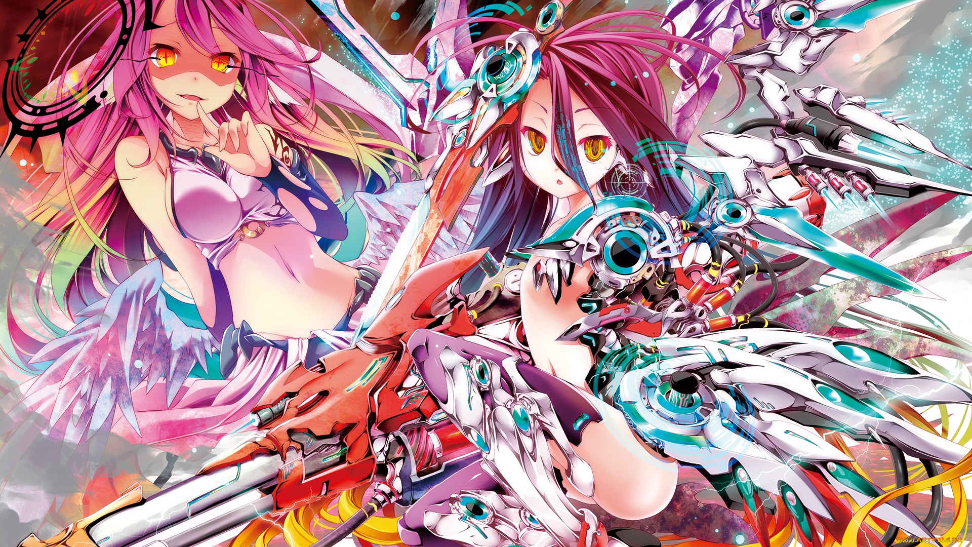 аниме, no, game, no, life, no, game, life