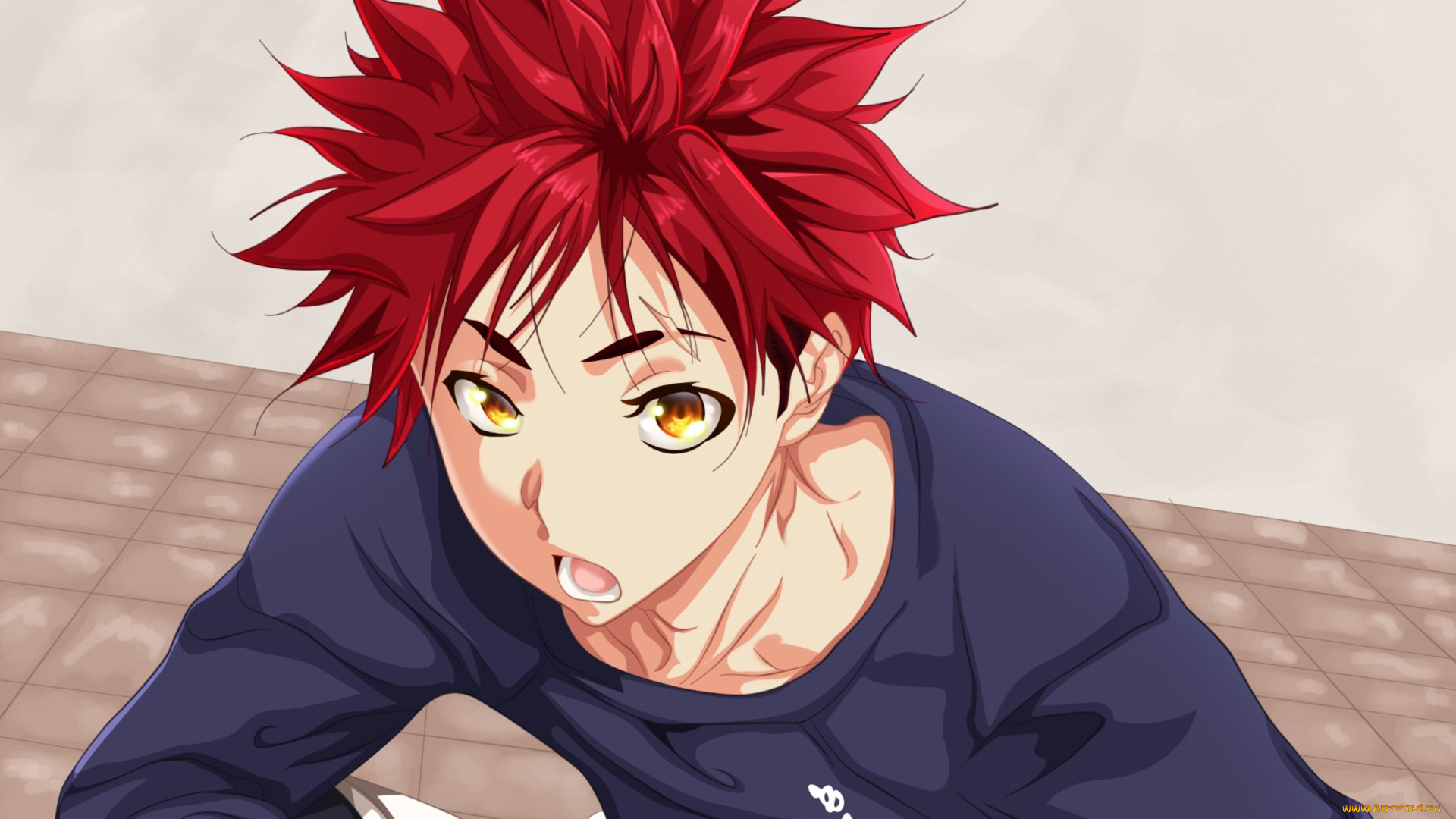 аниме, shokugeki, no, soma, парень, сома