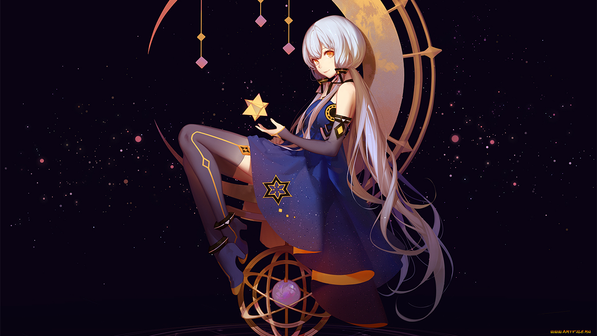 аниме, vocaloid, девушка