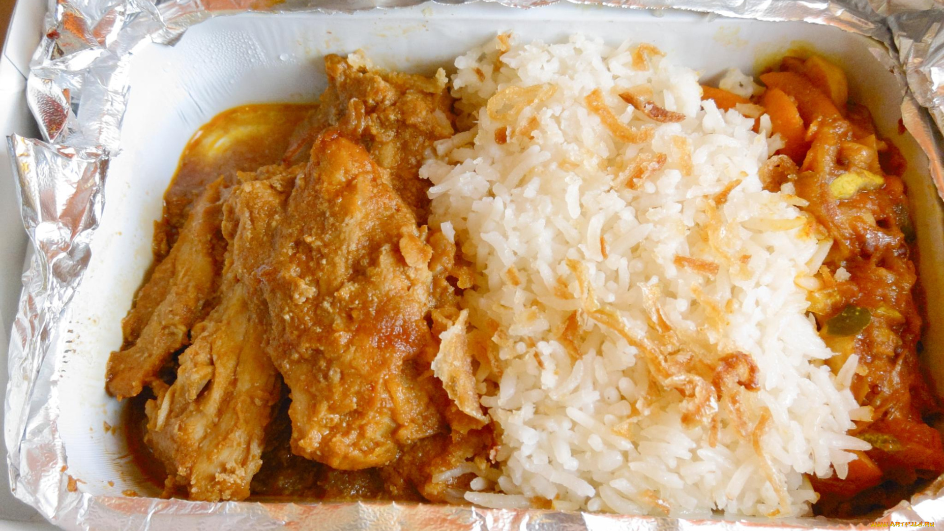 еда, вторые, блюда, мясо, рис