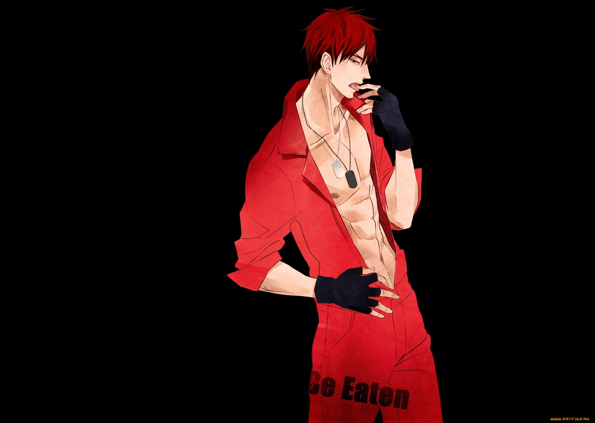 аниме, kuroko, no, baske, kagami, taiga