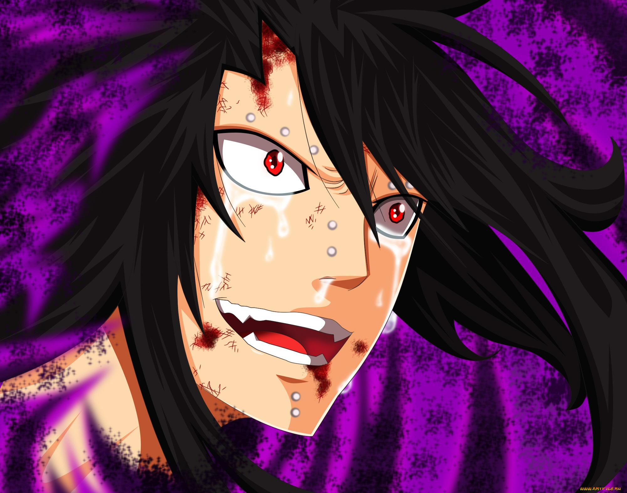 аниме, fairy, tail, гаджил