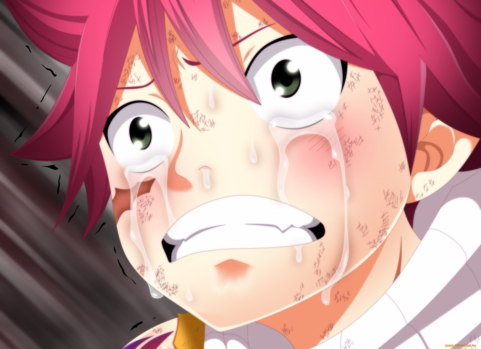 аниме, fairy, tail, нацу