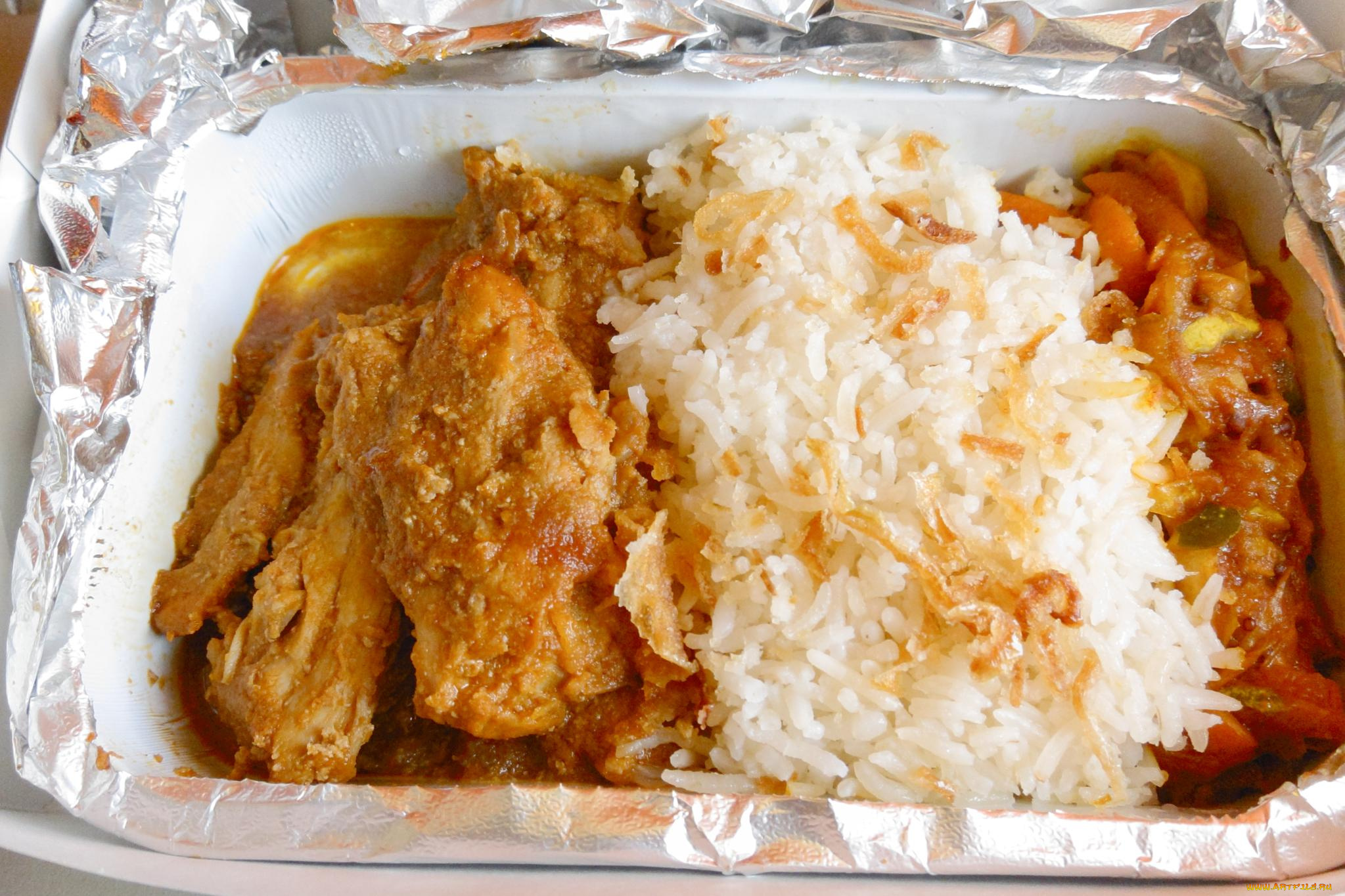 еда, вторые, блюда, мясо, рис