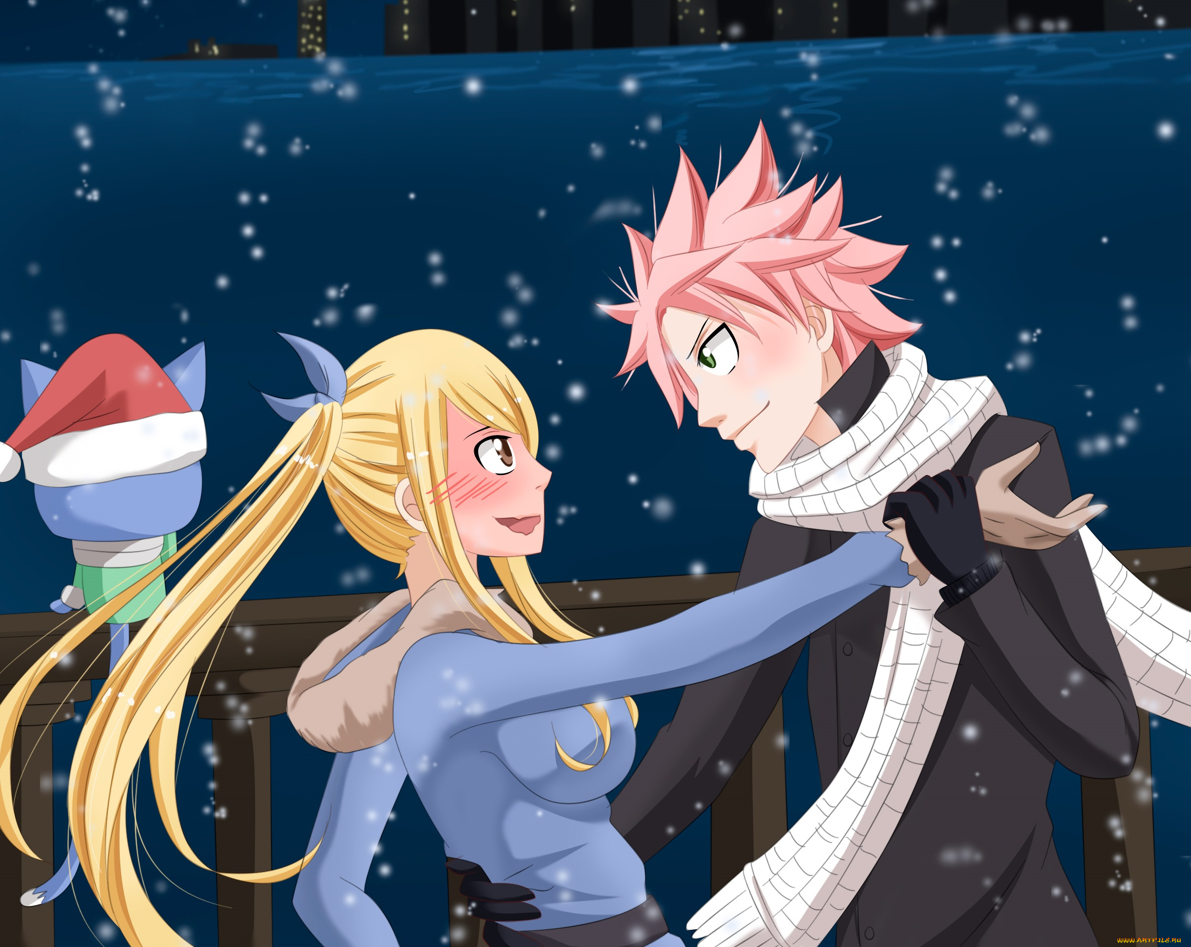 аниме, fairy, tail, хвост, феи