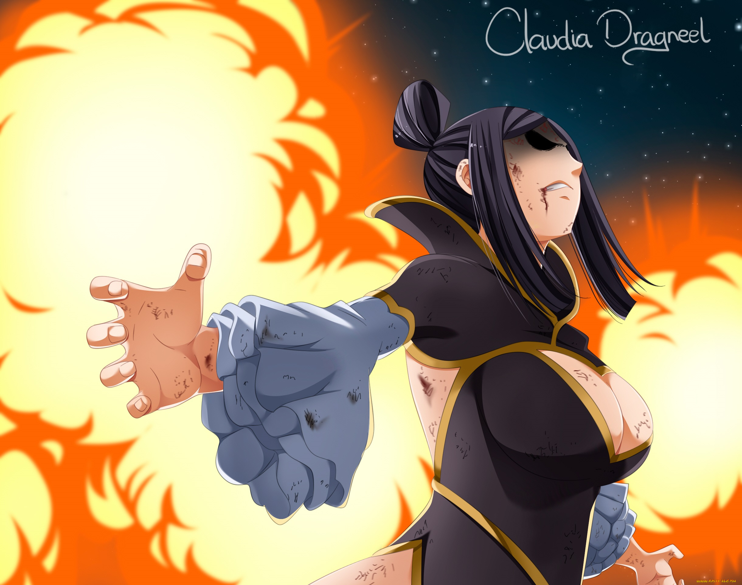 аниме, fairy, tail, минерва