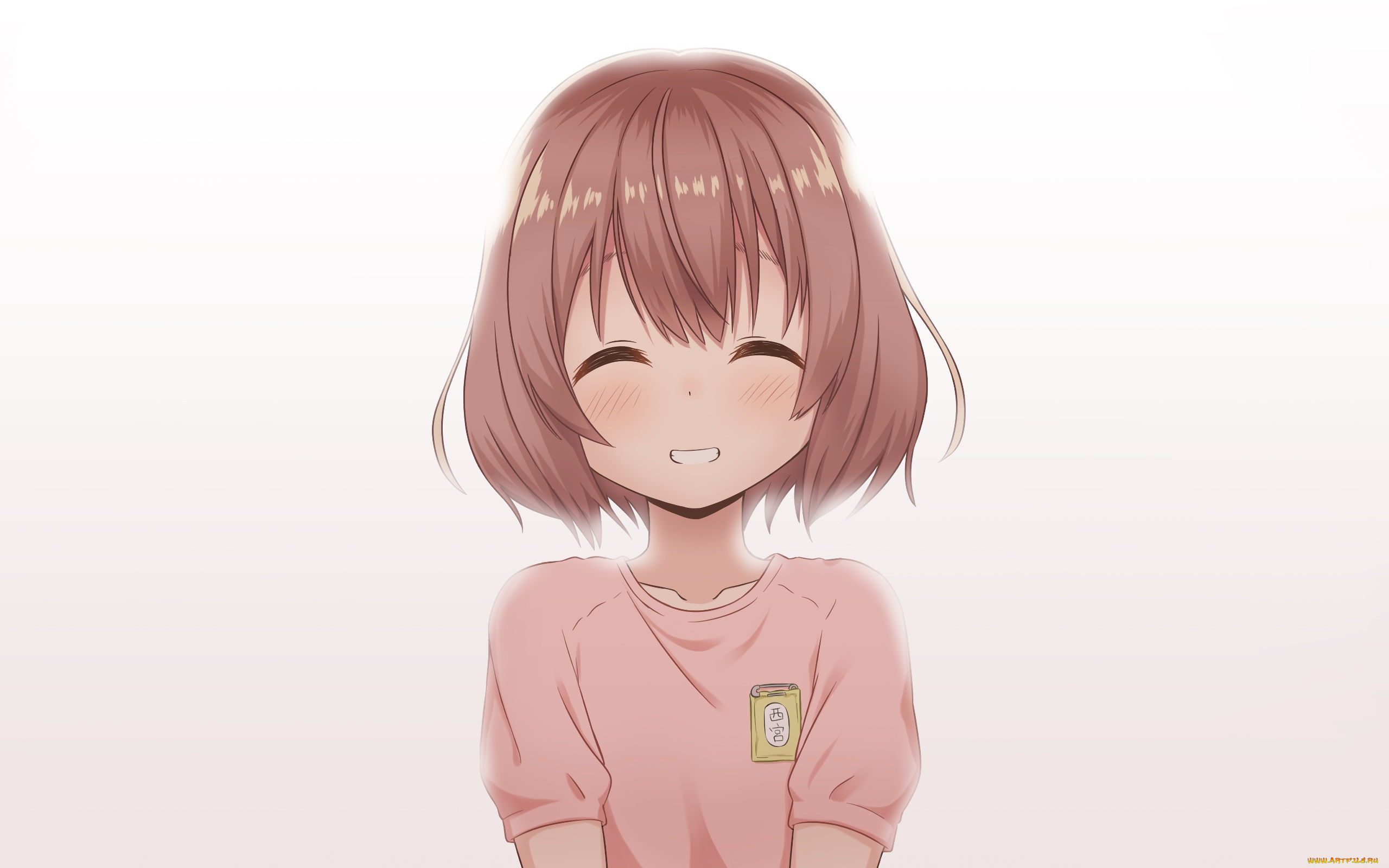 аниме, koe, no, katachi, фон, взгляд, девушка