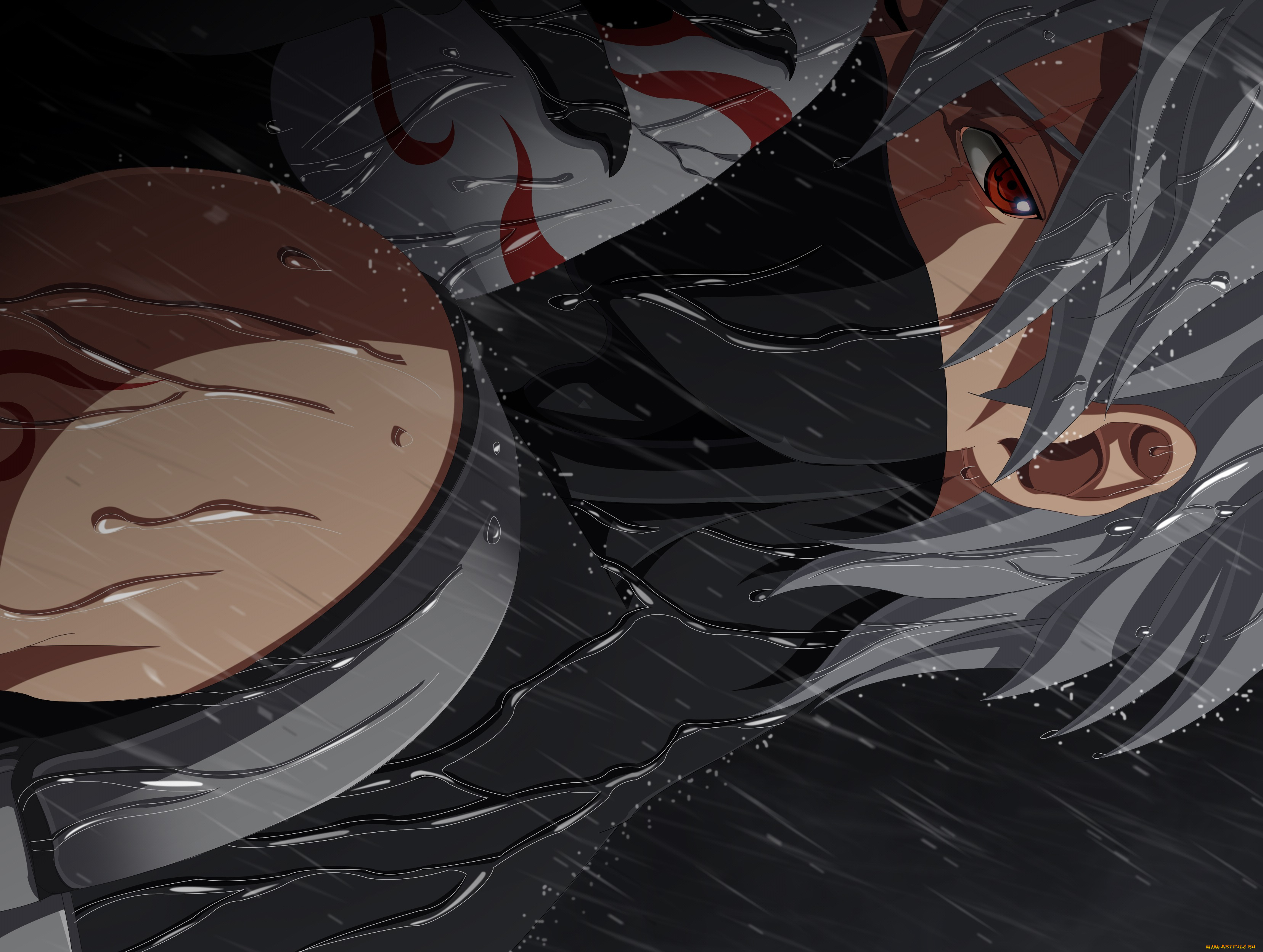 аниме, naruto, хатаке, какаши