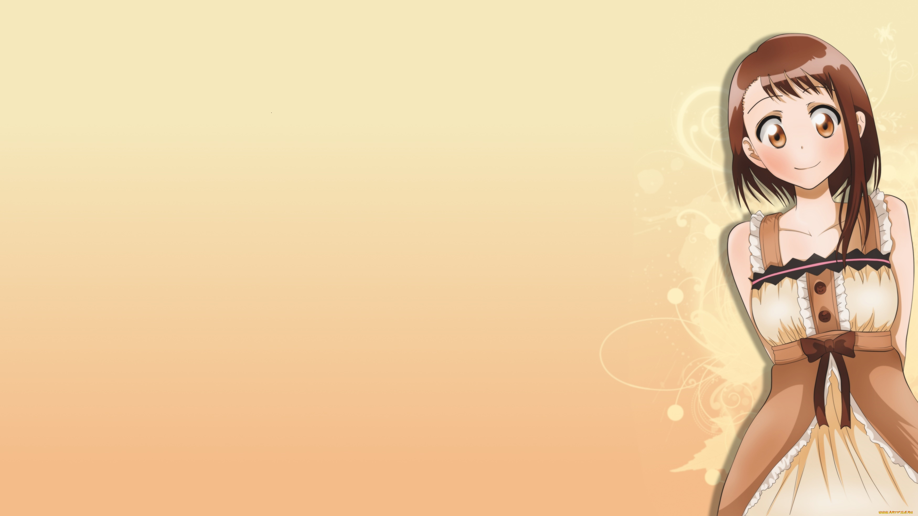 аниме, nisekoi, фон, взгляд, девушка