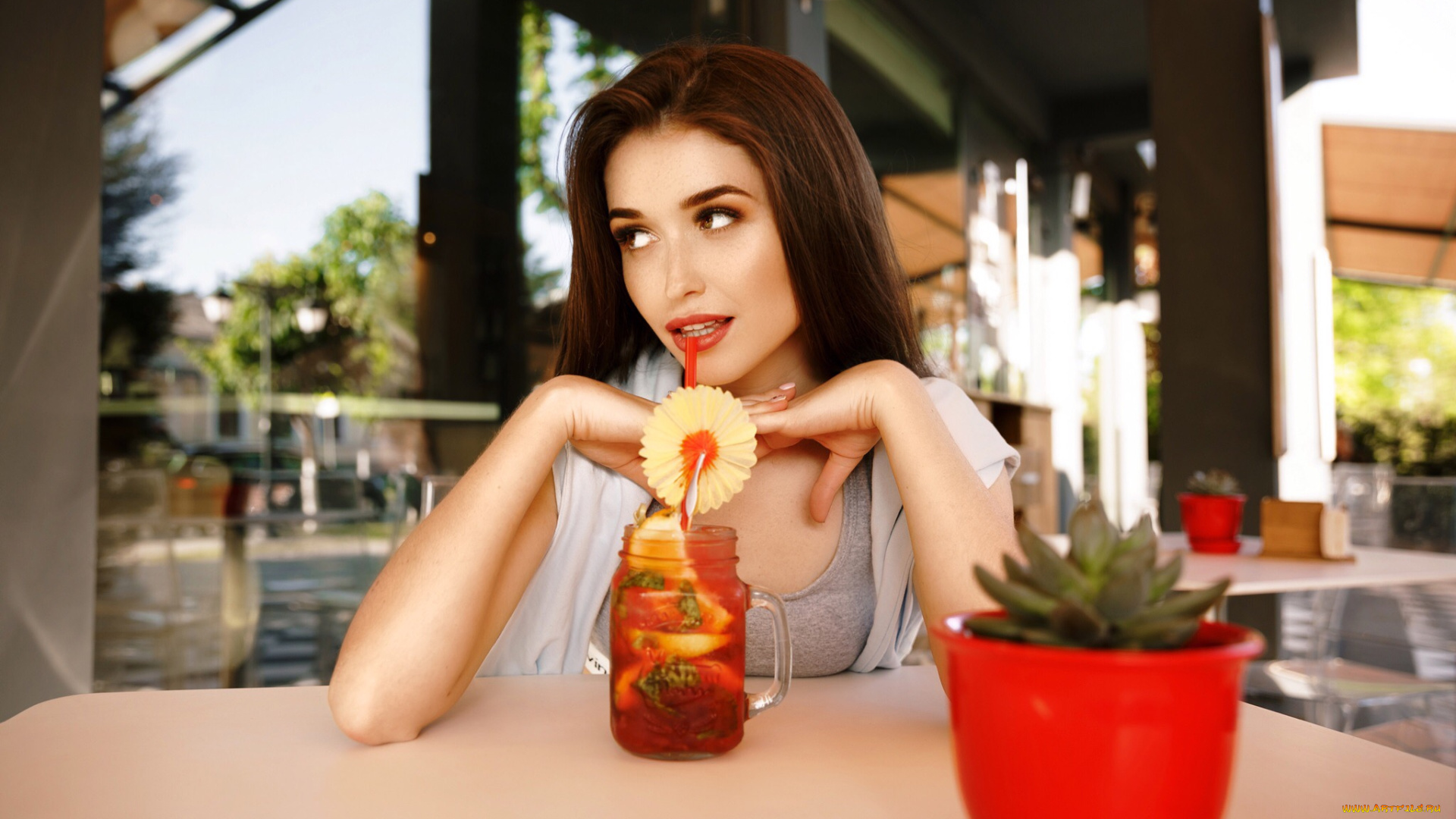 девушка, девушки, -unsort, , брюнетки, темноволосые, модель