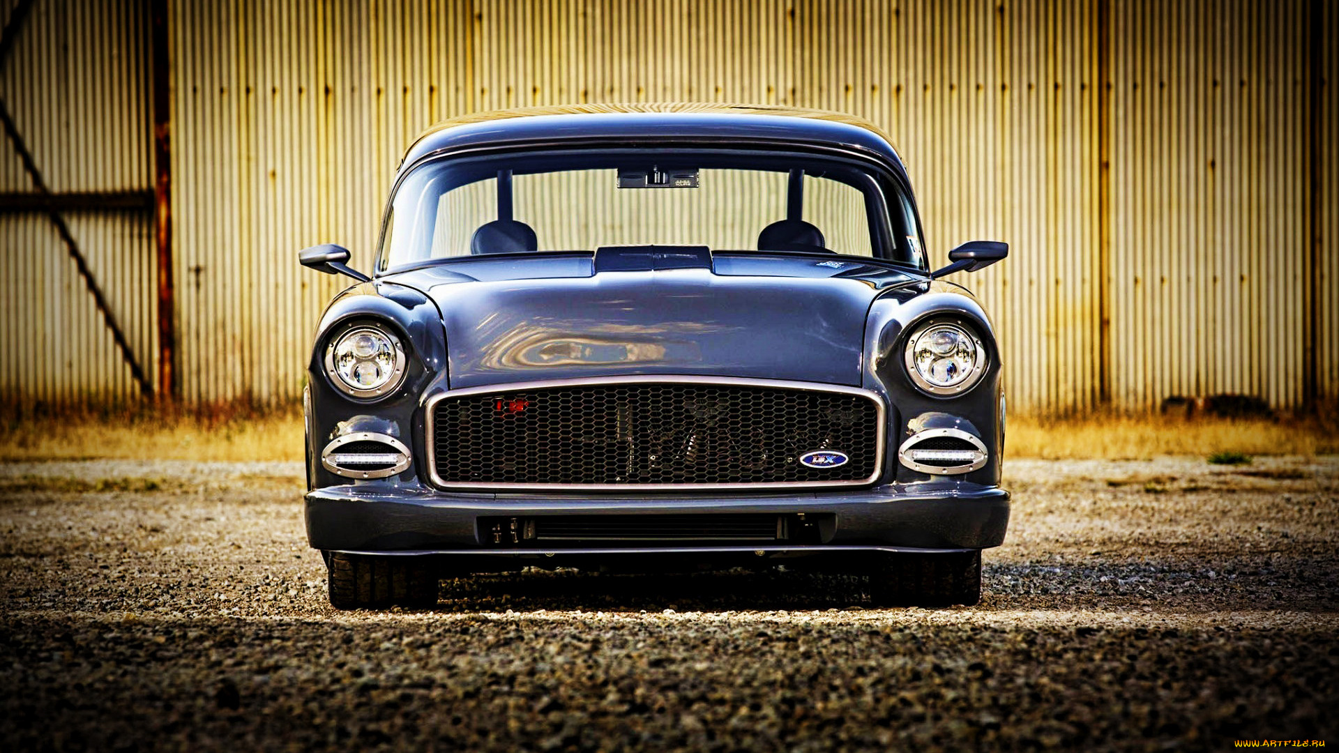 1955, chevrolet, 210, автомобили, chevrolet, 210, вид, спереди, ретро, 1955, года, американские