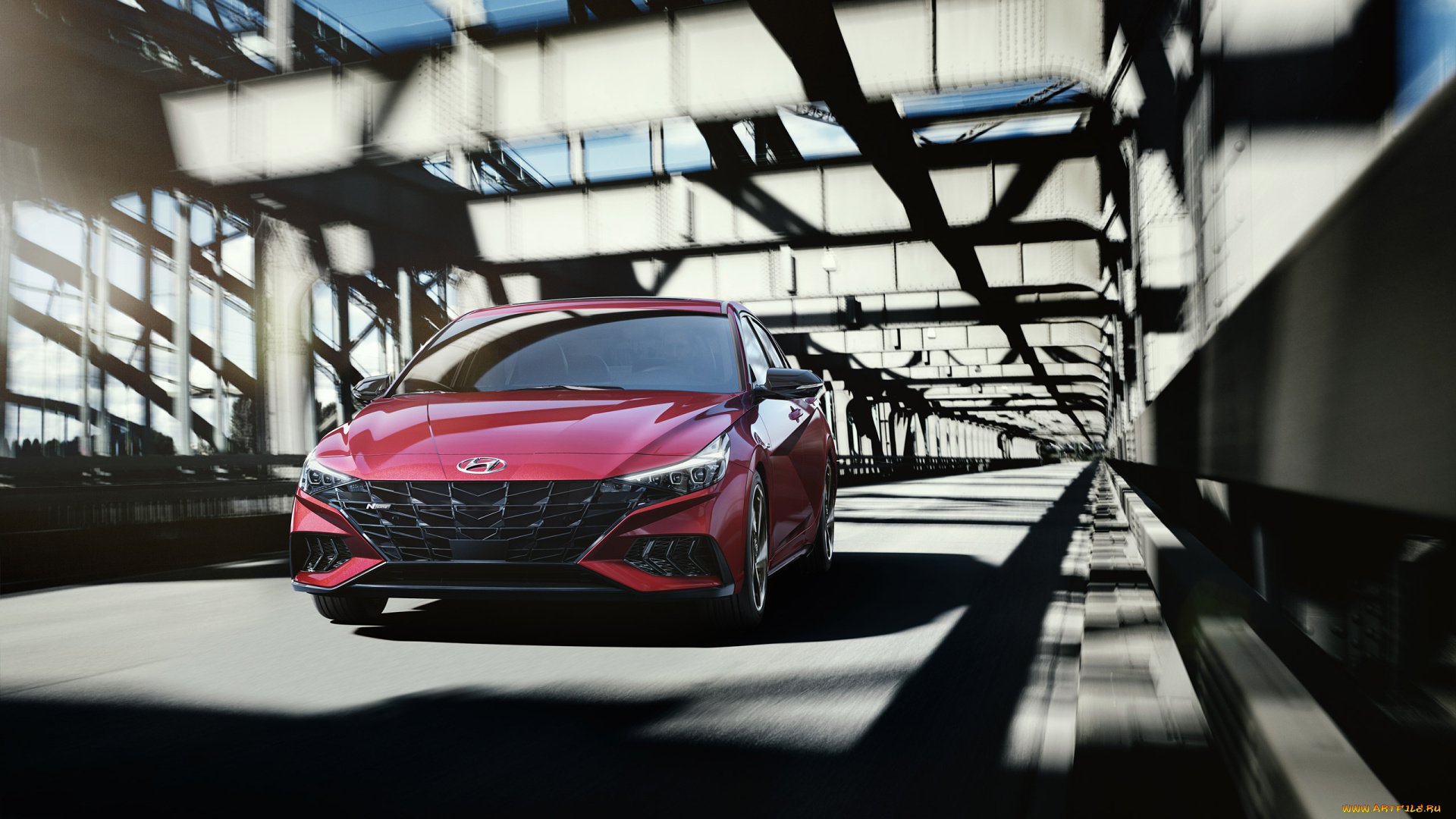 2021, hyundai, elantra, n-line, автомобили, hyundai, elantra, n, line, 2021, вид, спереди, экстерьер, новый, красный, тюнинг, корейские