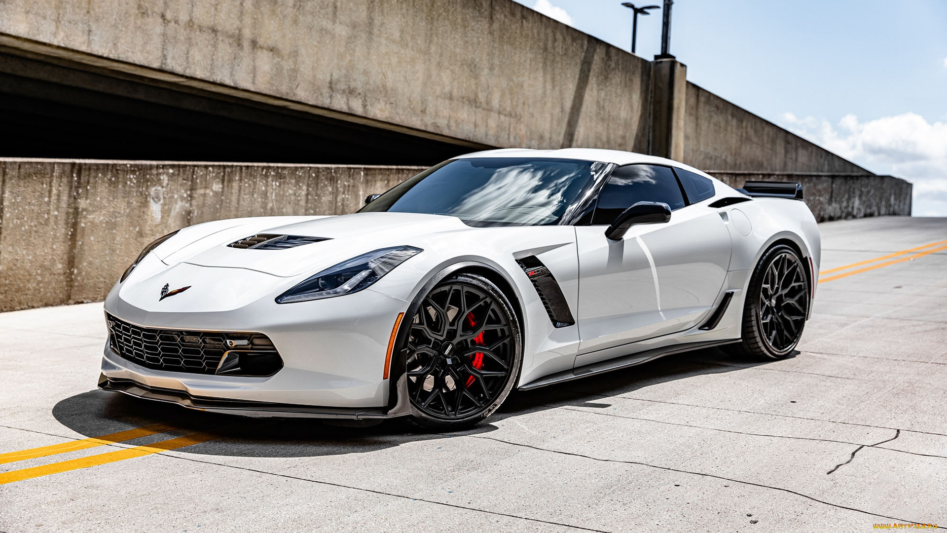 автомобили, corvette, chevrolet, z06