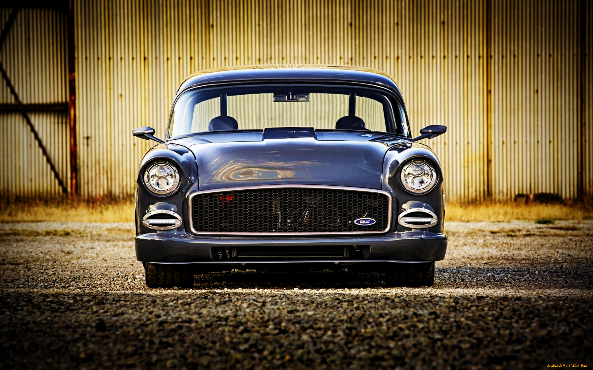 1955, chevrolet, 210, автомобили, chevrolet, 210, вид, спереди, ретро, 1955, года, американские