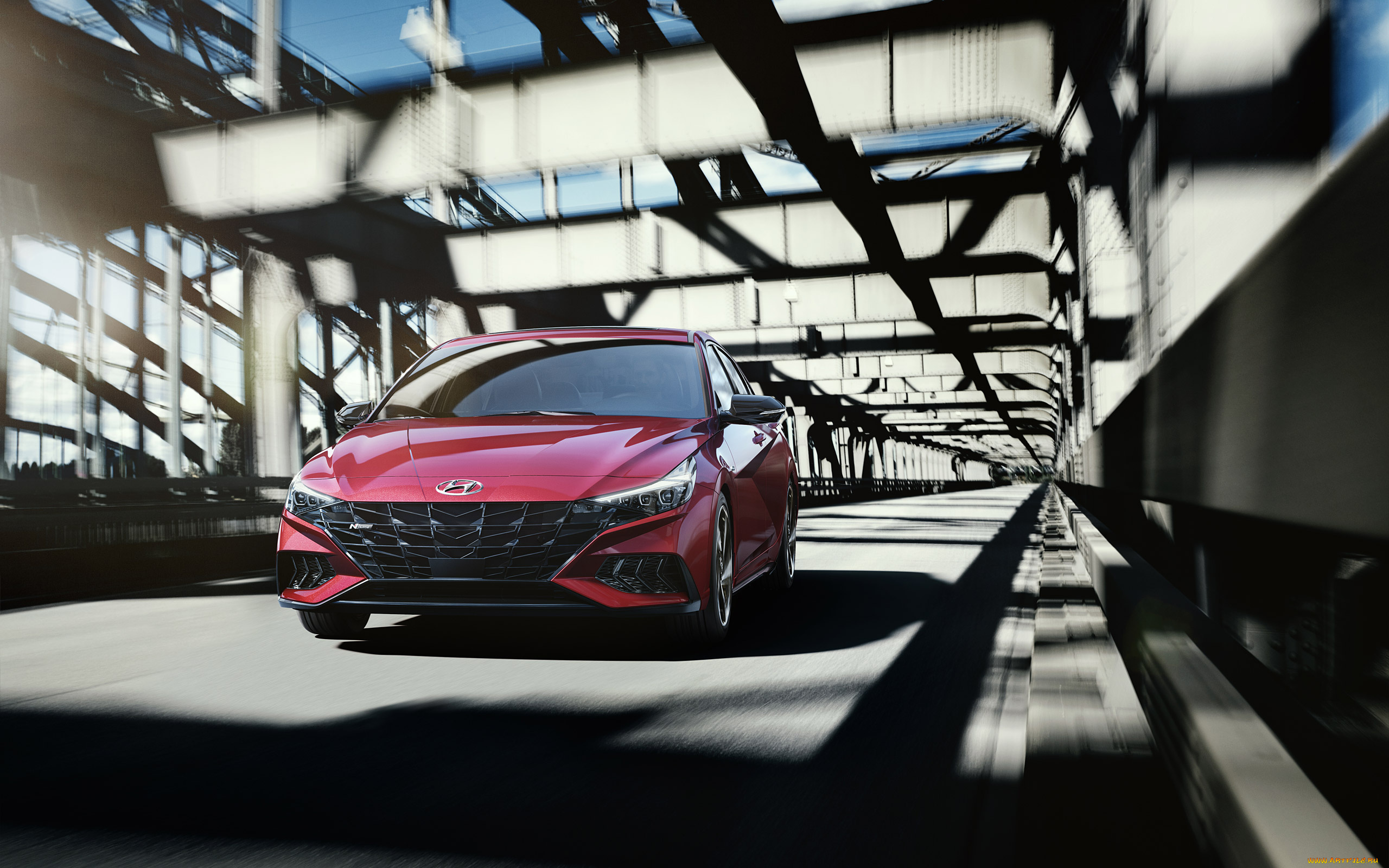 2021, hyundai, elantra, n-line, автомобили, hyundai, elantra, n, line, 2021, вид, спереди, экстерьер, новый, красный, тюнинг, корейские