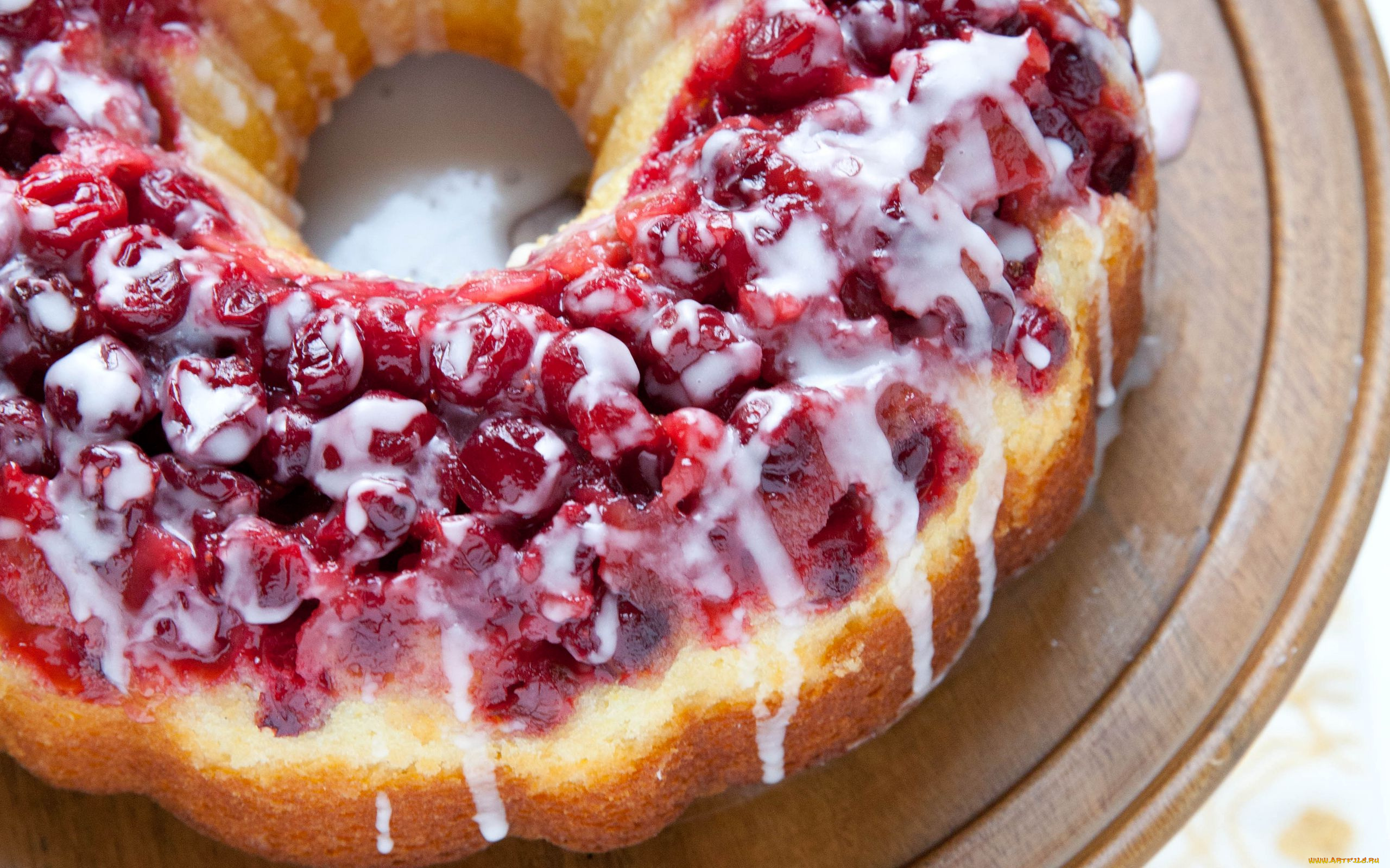 еда, пироги, ягодный, пирог, глазурь
