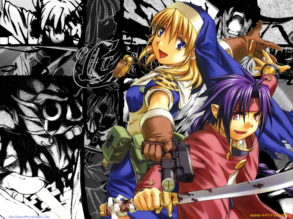 аниме, chrno, crusade