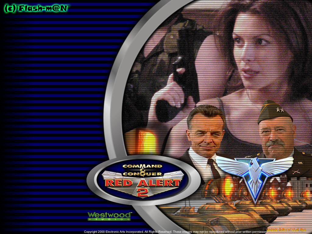 видео, игры, command, conquer, red, alert