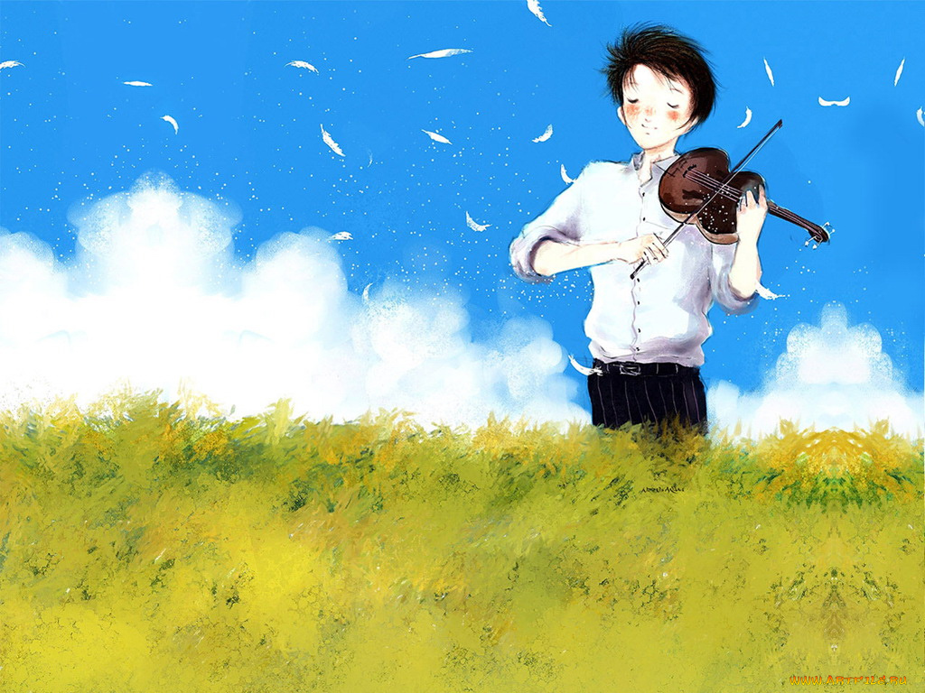 рисованные, люди