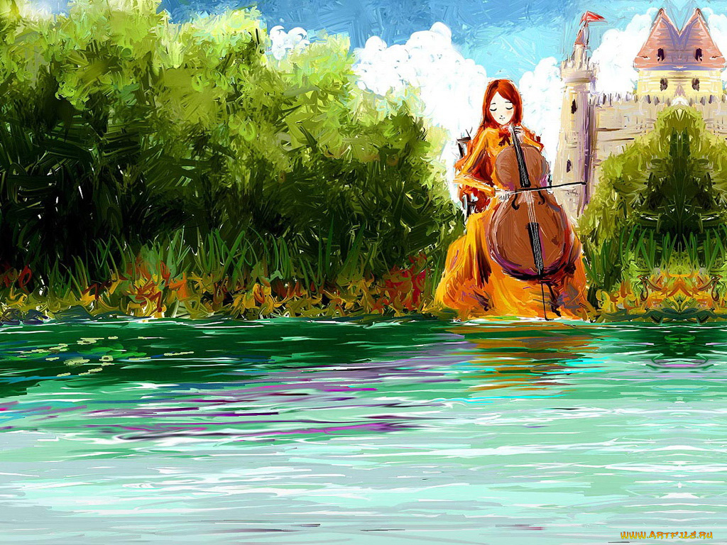 рисованные, люди