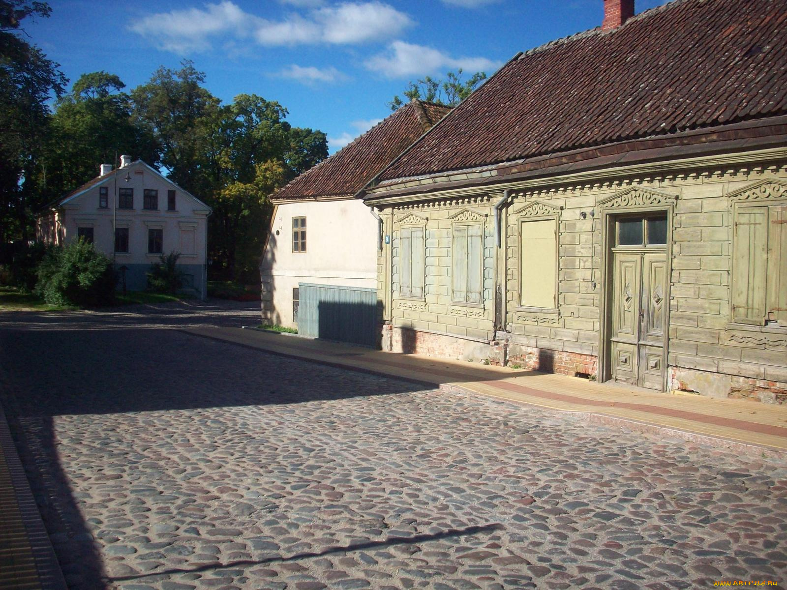 кулдига, латвия, города, улицы, площади, набережные